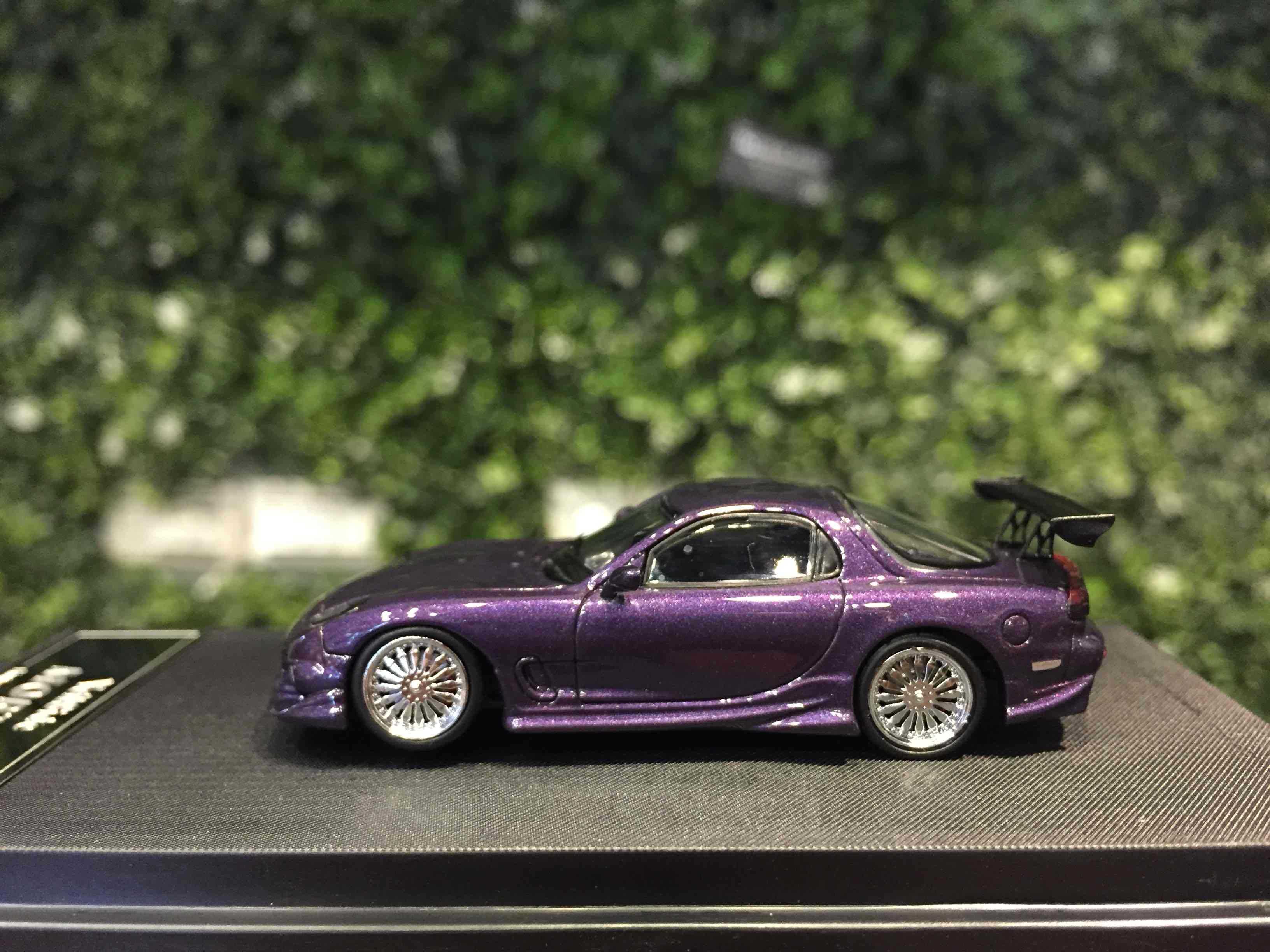 1/64 Mortal Veilside Fortune 7 Mazda RX-7 Purple【MGM】