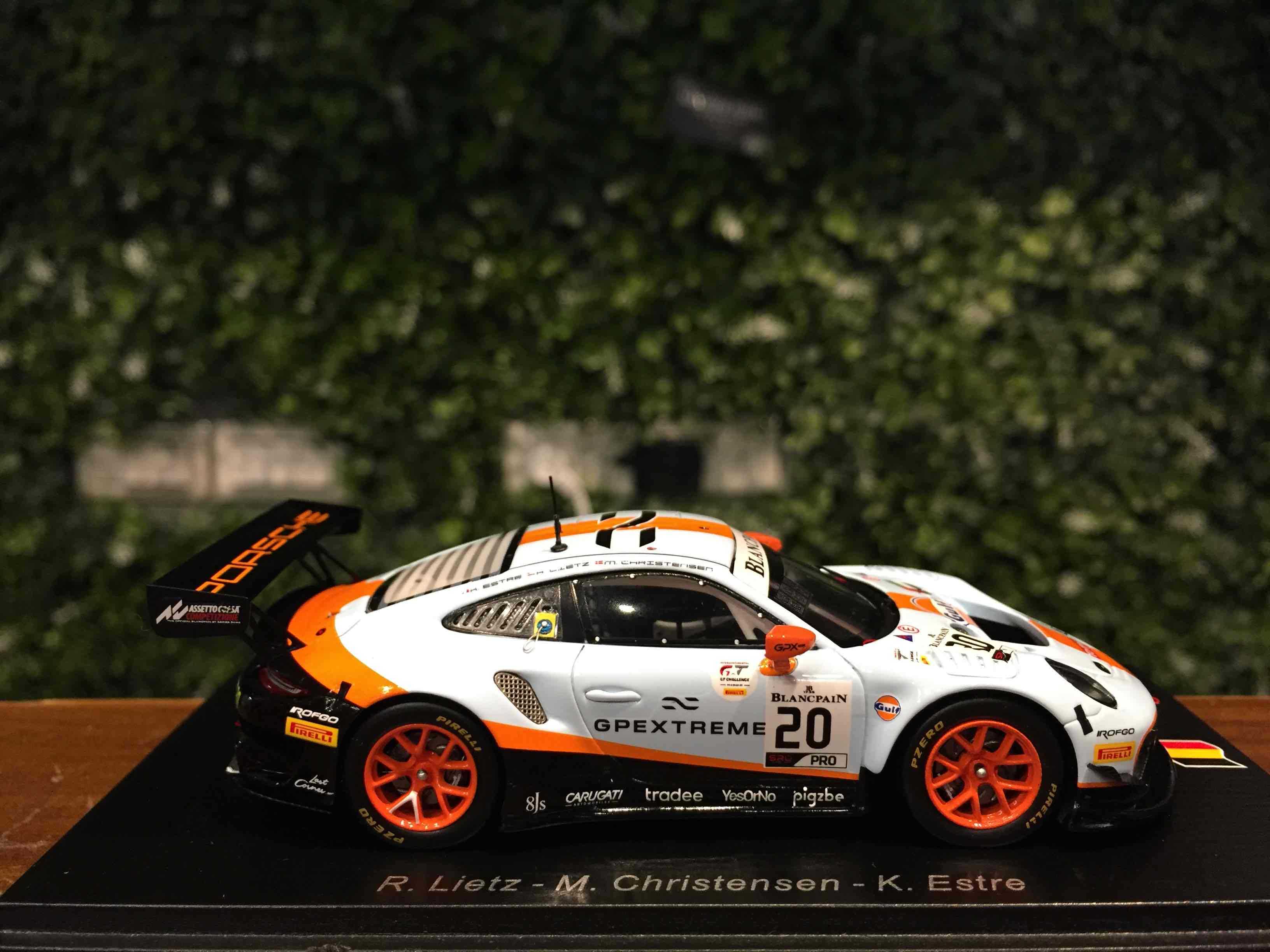 1/43 Spark Porsche 911 GT3 R Winner 24H SPA 43SPA2019【MGM】