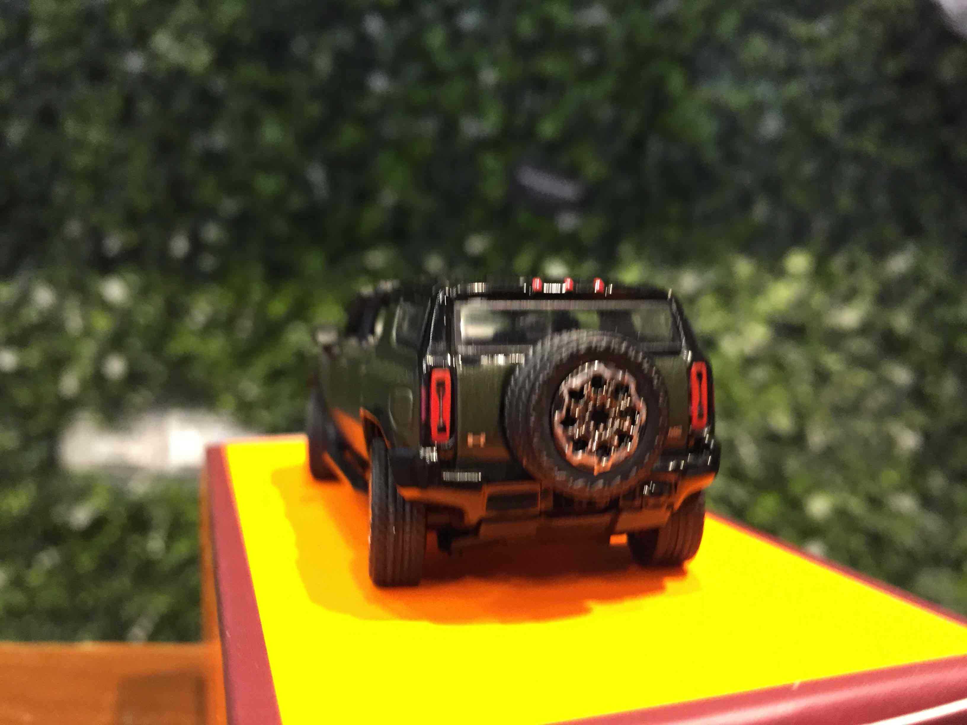 1/64 GCD GMC Hummer EV SUV 2023 Matt Green KS049359【MGM】