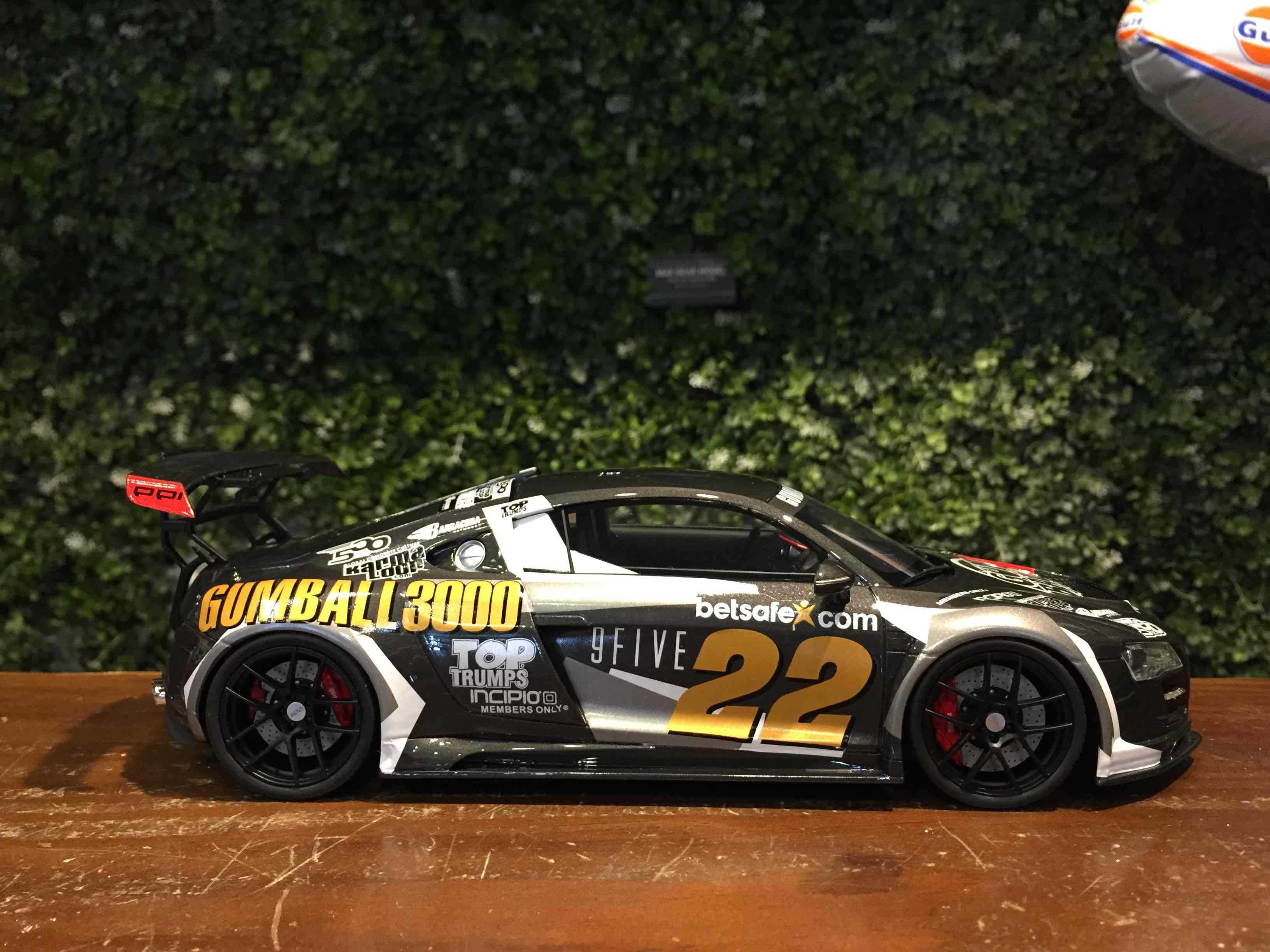 1/18 GT Spirit Audi R8 Gumball GT386【MGM】