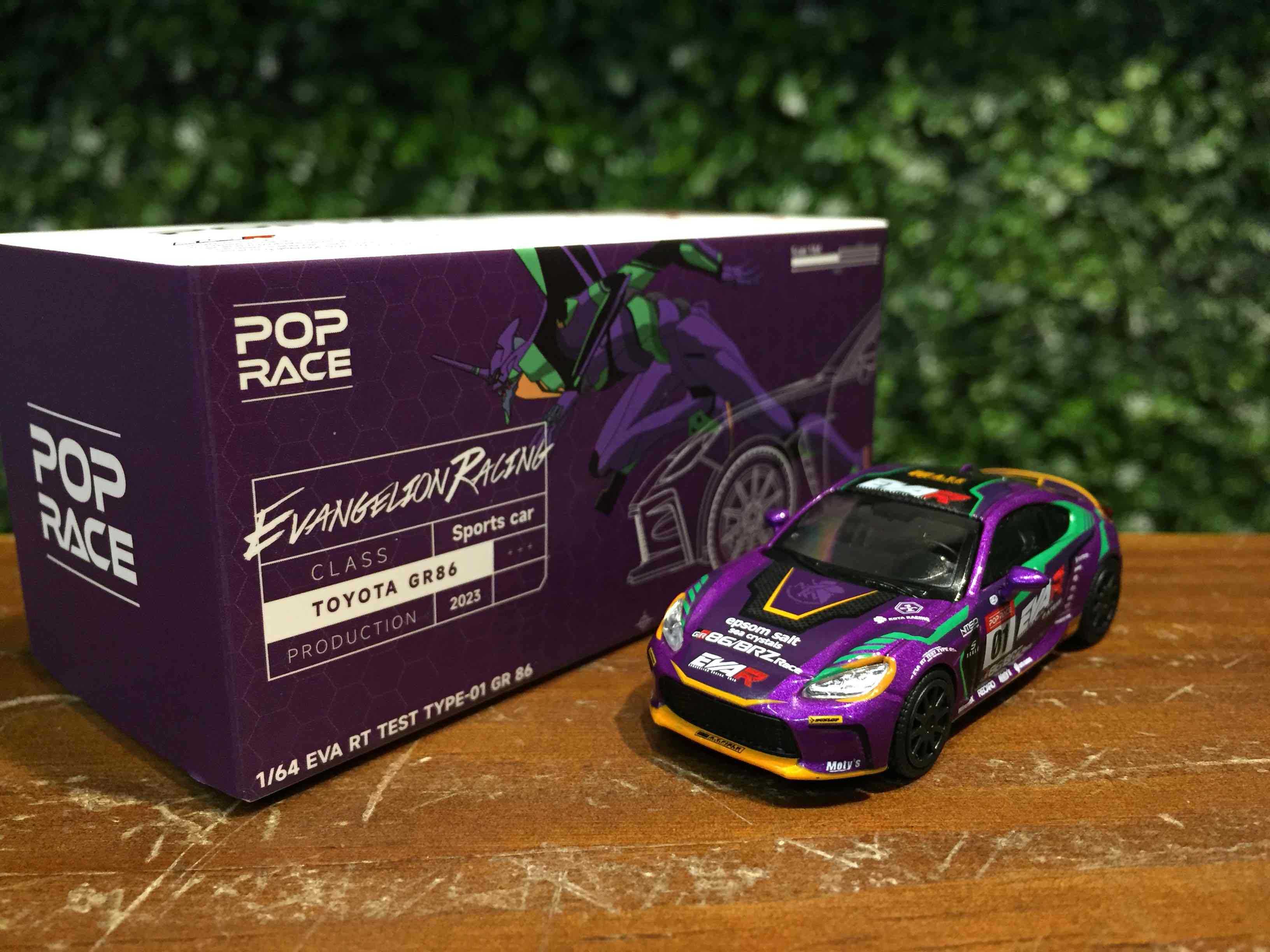 1/64 POPRACE Toyota GR86 EVA 01 PR64GR86EVA01【MGM】