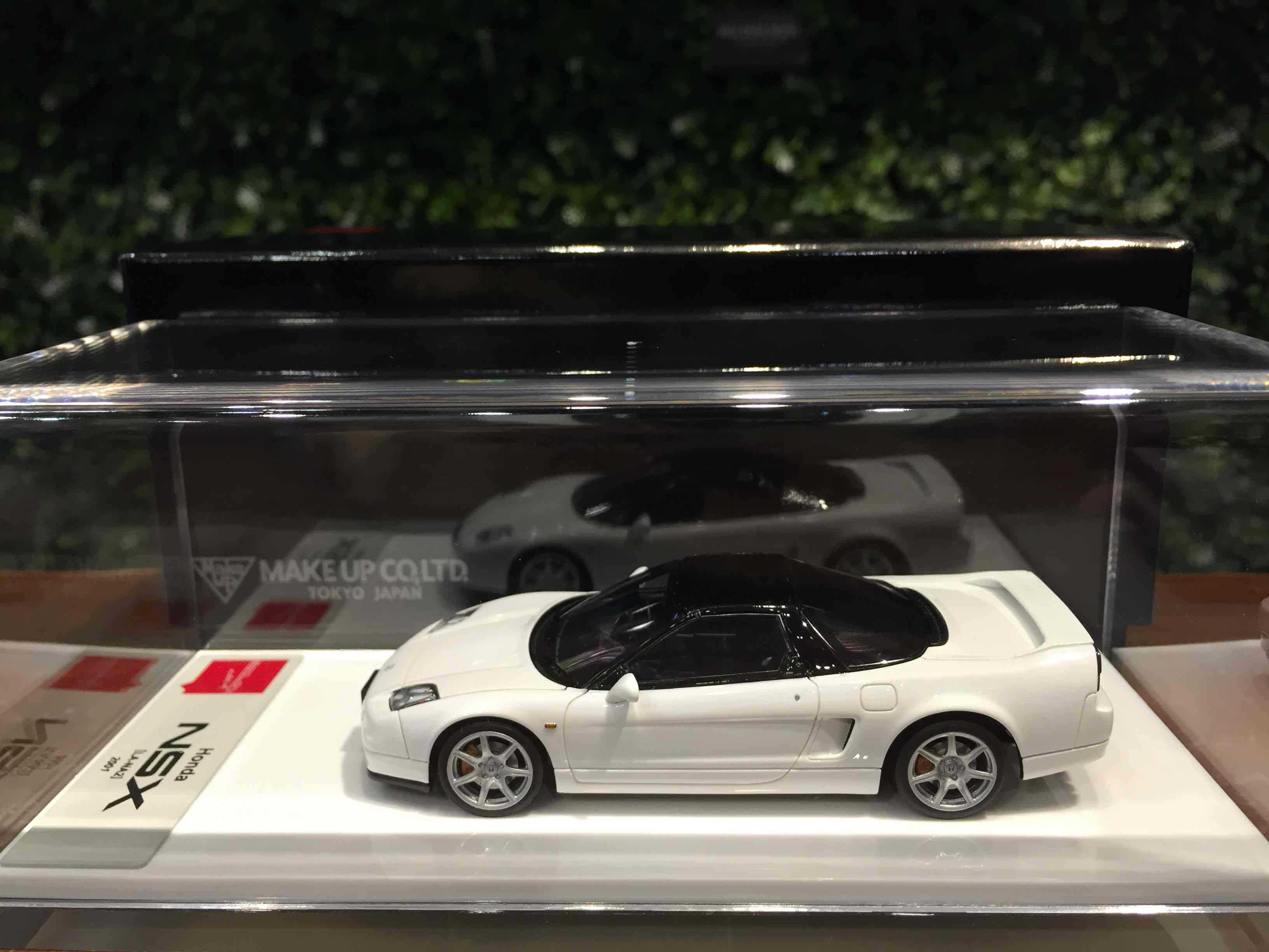 1/43 MakeUp Honda NSX (NA2) 2001 GrandPrix White EM585D【MGM】