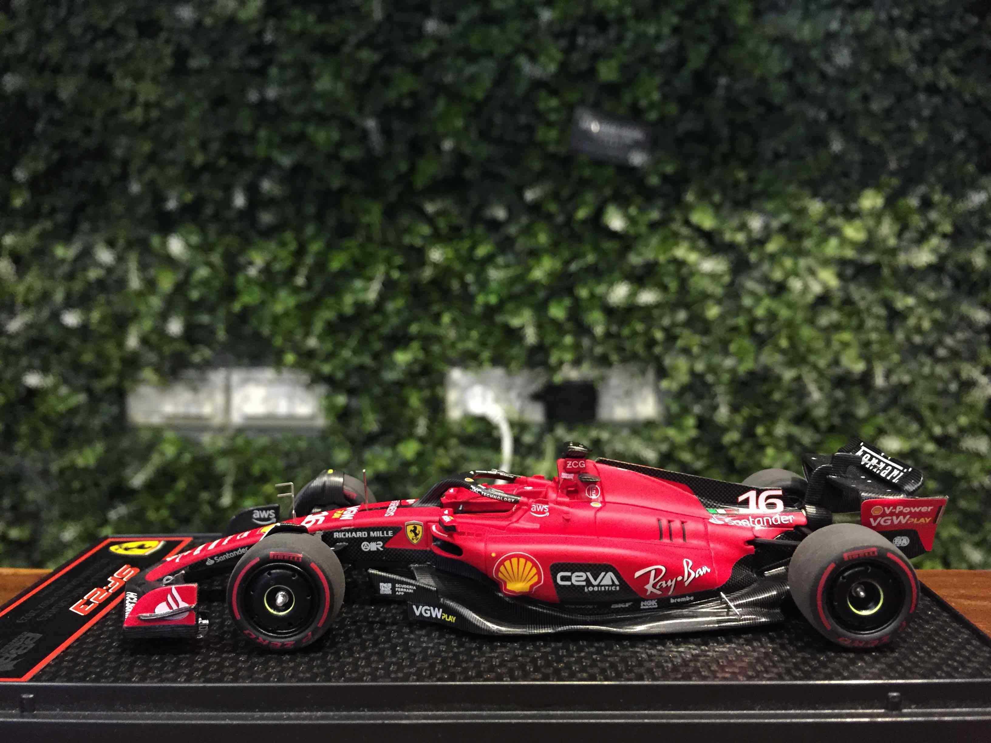 1/43 BBR Ferrari SF23 Charles Leclerc Belgium BBRC289A【MGM】