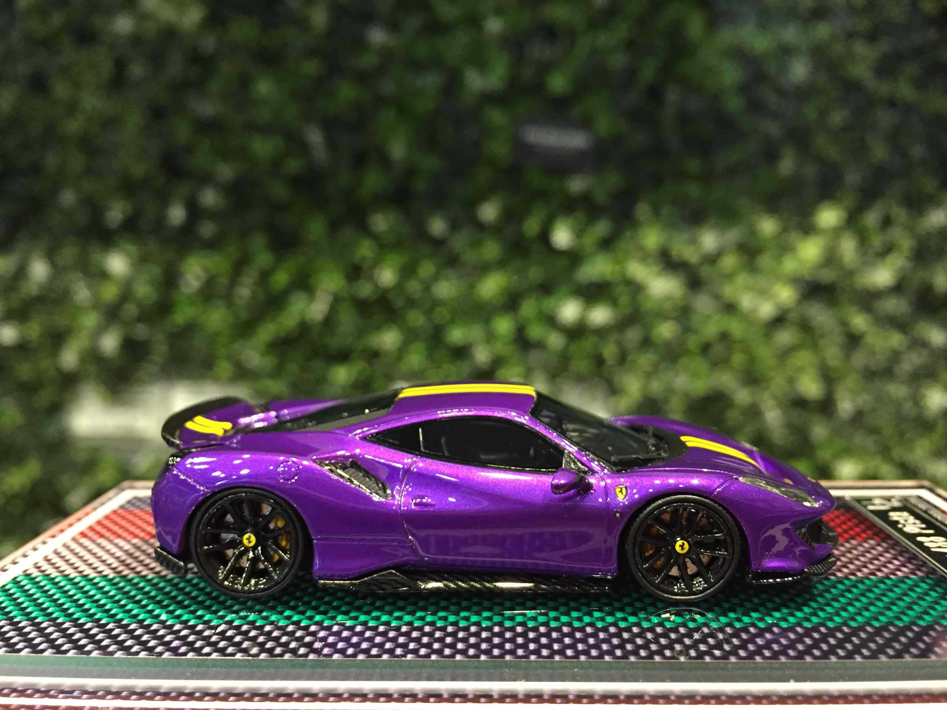 1/64 U2 Novitec Ferrari 488 Pista Purple【MGM】