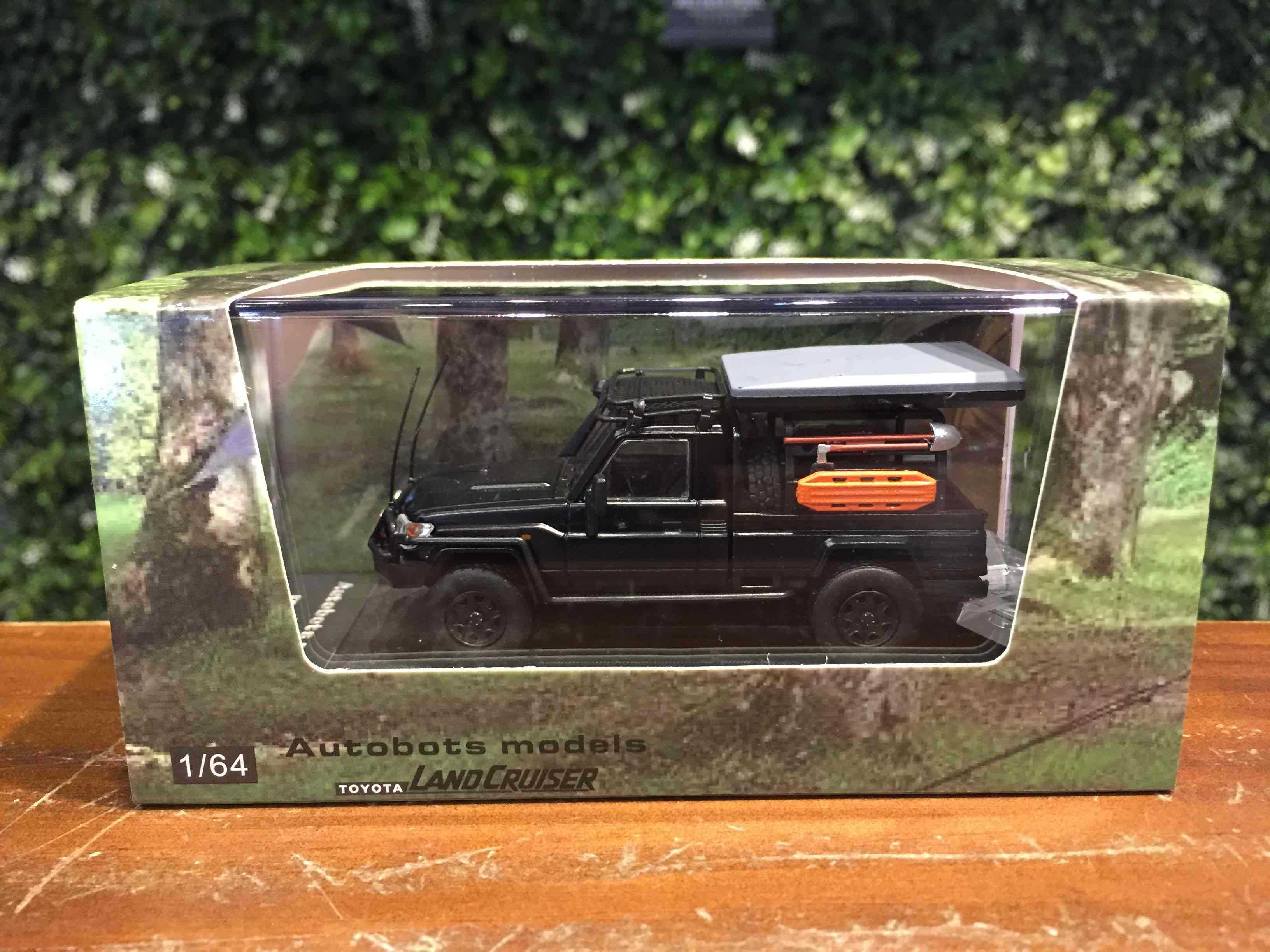 1/64 AutoBots Toyota Land Cruiser LC79 Black【MGM】