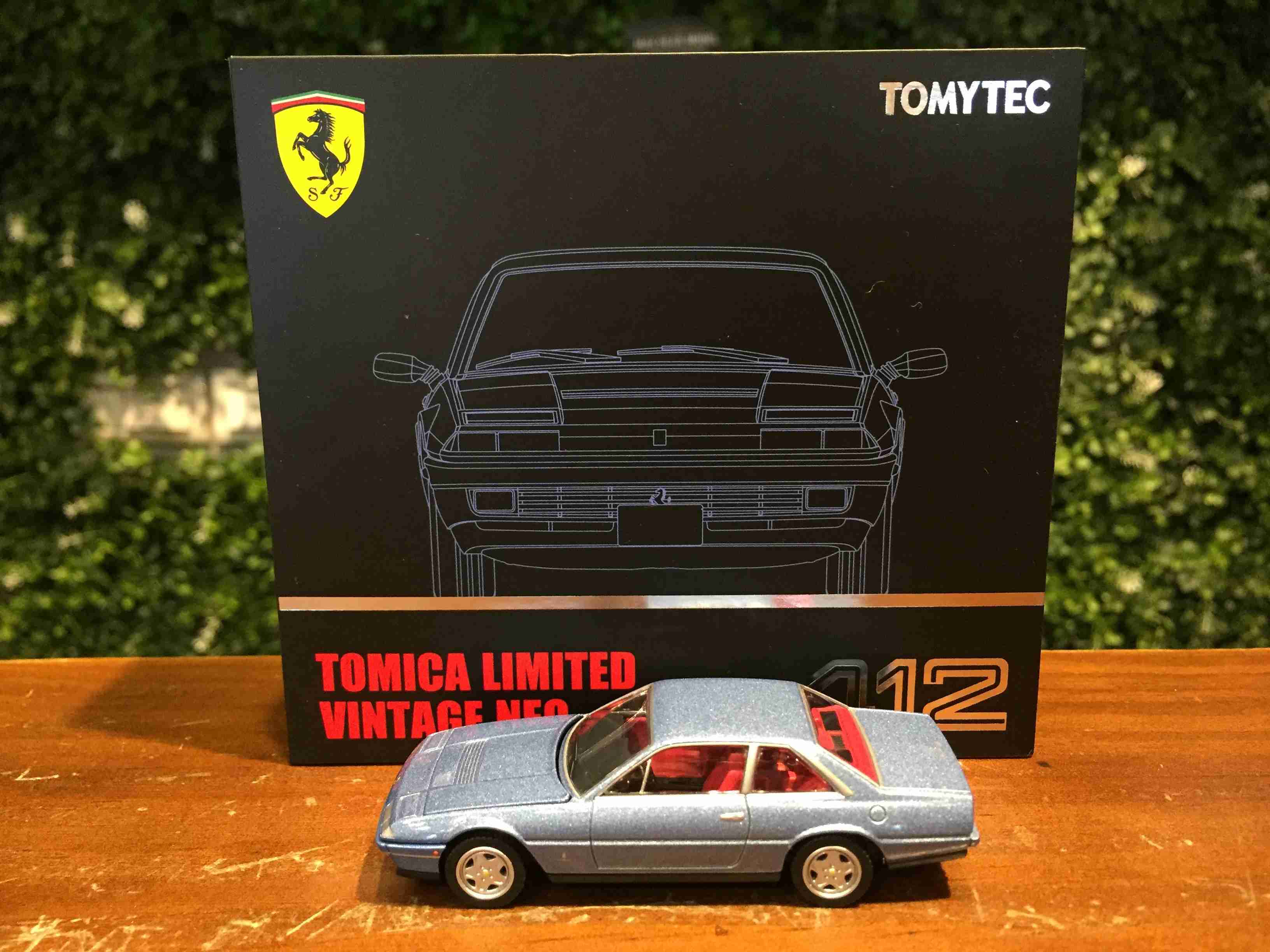 1/64 Tomica TLVN Ferrari 412 Blue TLV-NEO【MGM】