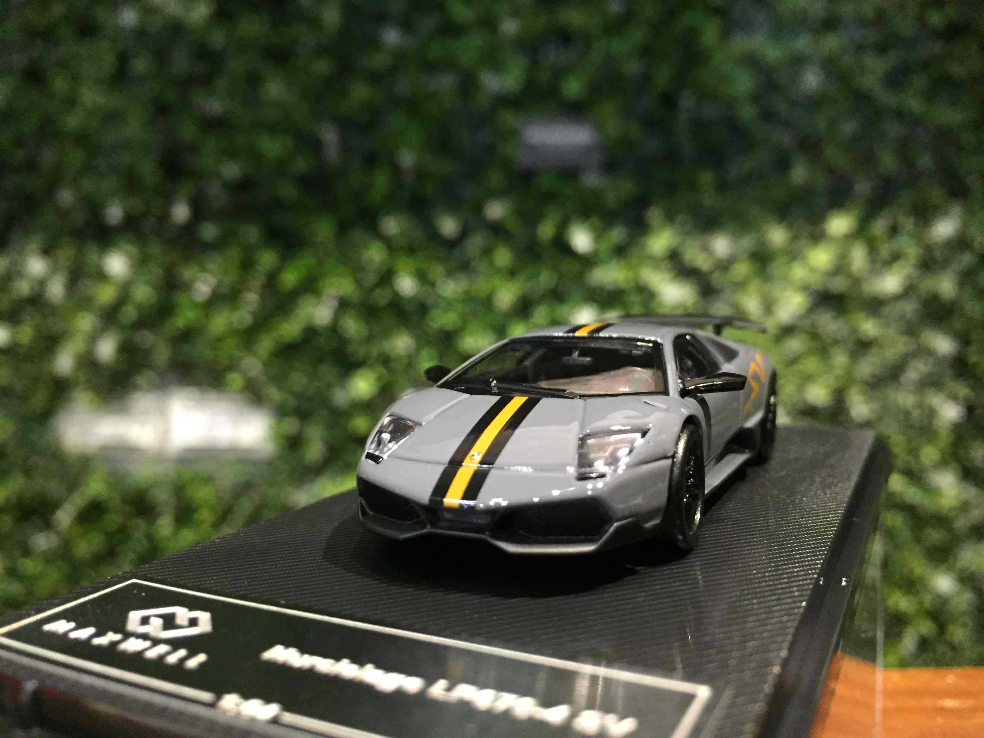 1/64 MaxWell Lamborghini Murcielago LP670-4 SV Grey【MGM】