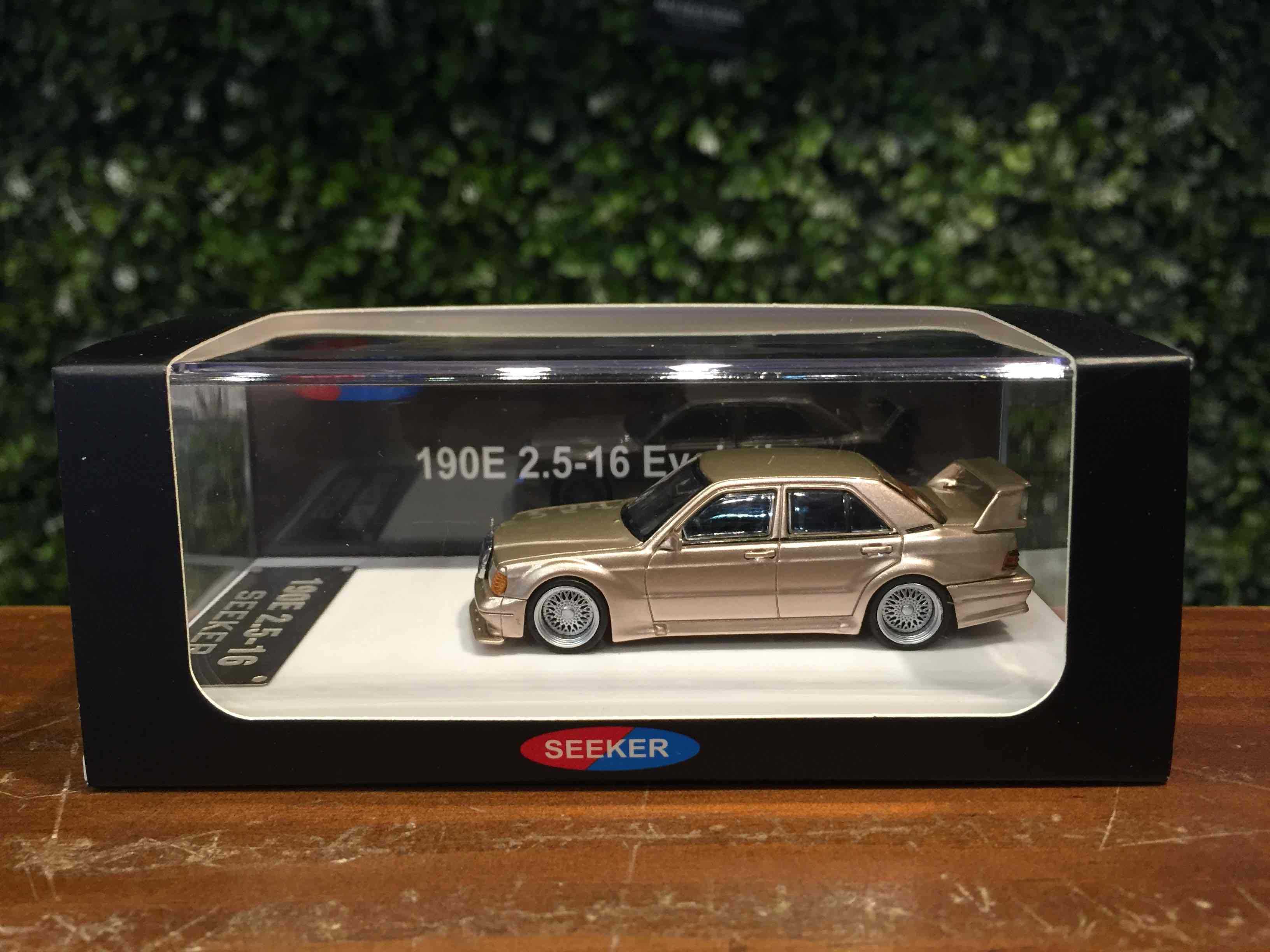 1/64 Seeker Mercedes-Benz 190E 2.5-16 EVO Gold【MGM】