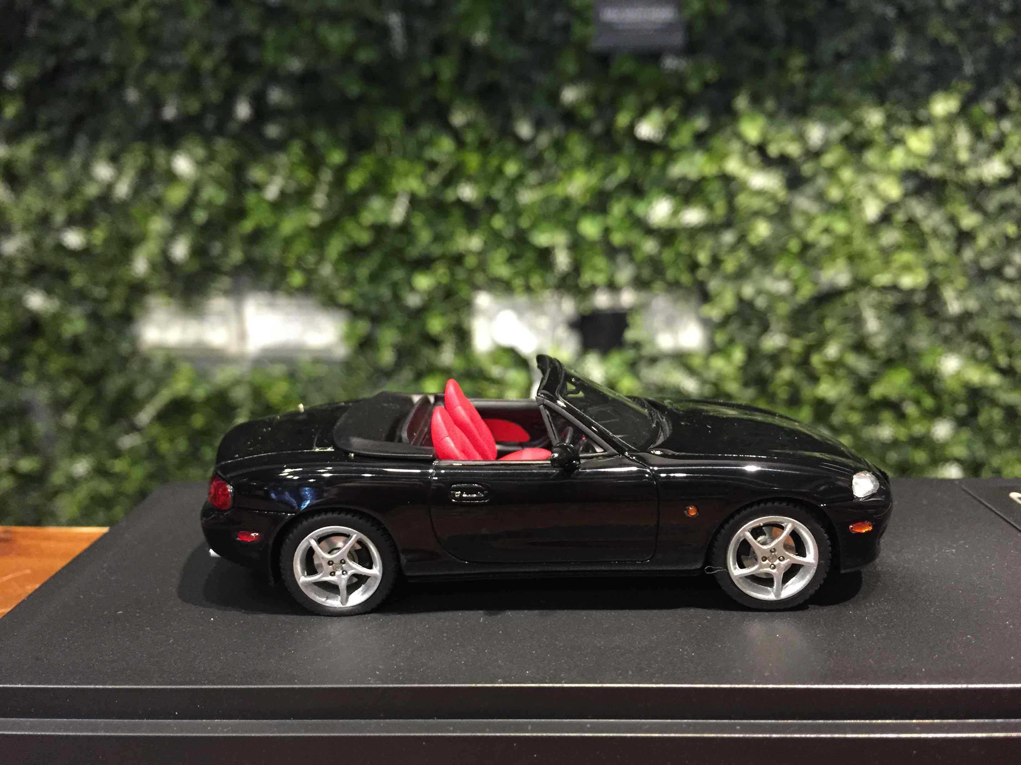 1/43 Mark43 Mazda Roadster MX5 (NB8C) RS 2000 PM4325BBK【MGM】