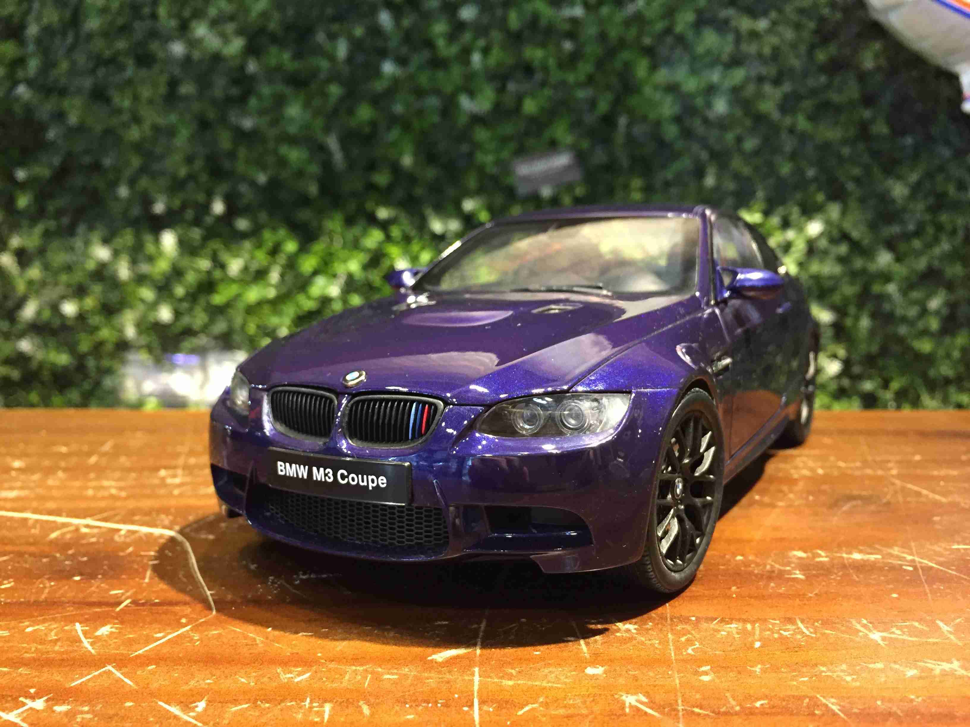 1/18 Kyosho BMW M3 (E92) Blue【MGM】 - Max Gear Model 模型店-線上