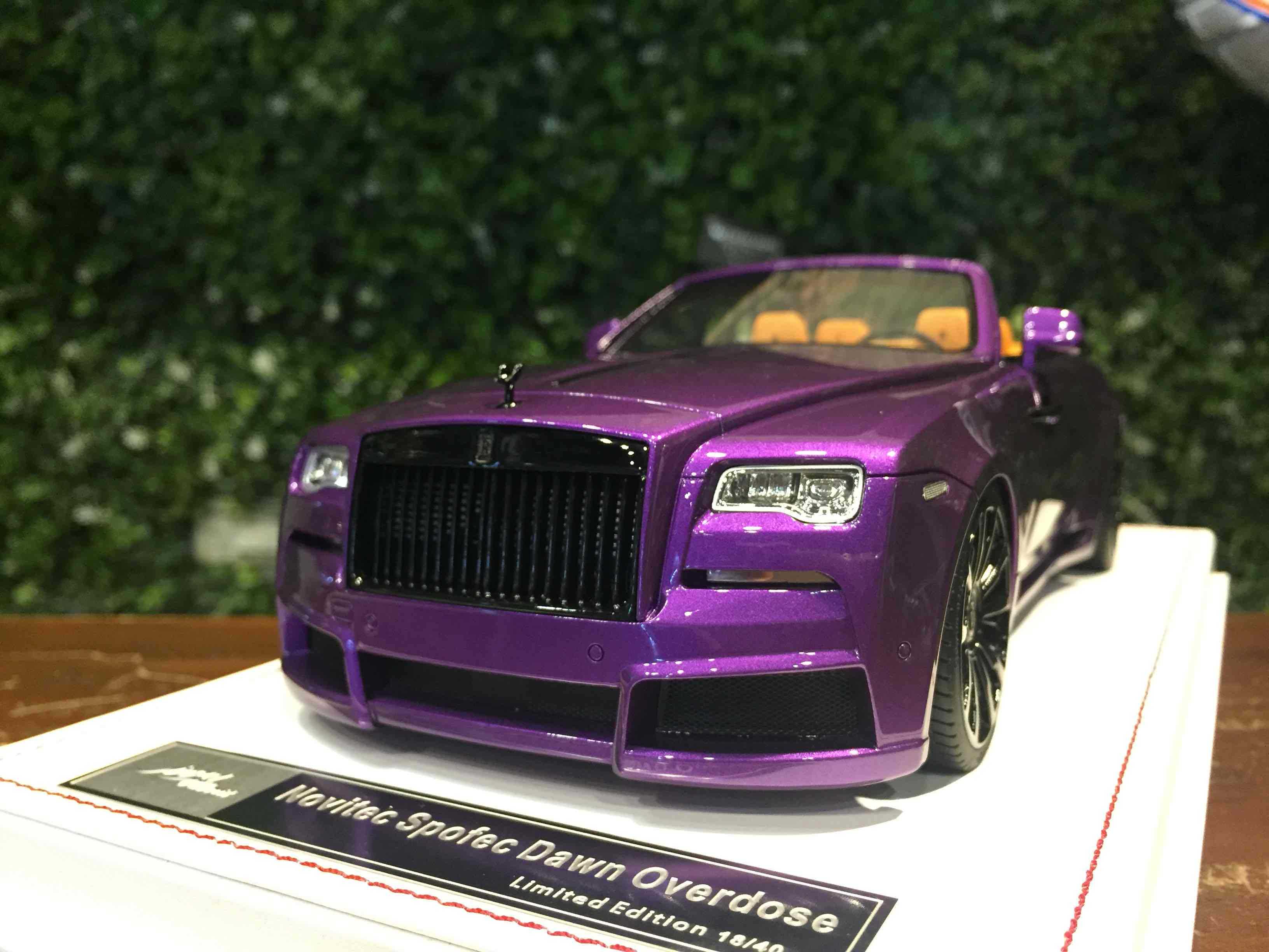 1/18 IVY Novitec Rolls-Royce Dawn Purple【MGM】