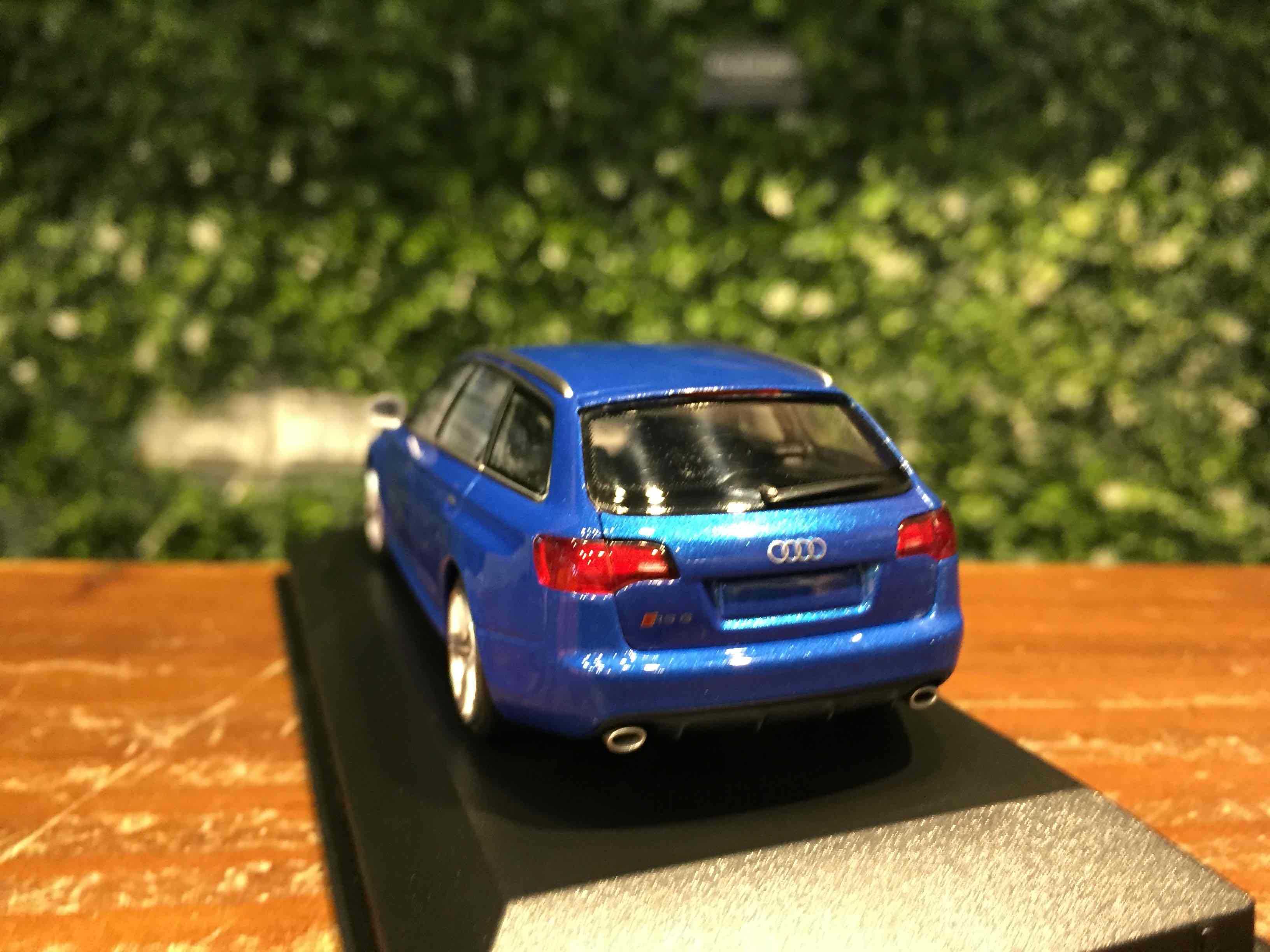 1/43 Minichamps Audi RS6 Avant 2007 Blue 940017211【MGM】