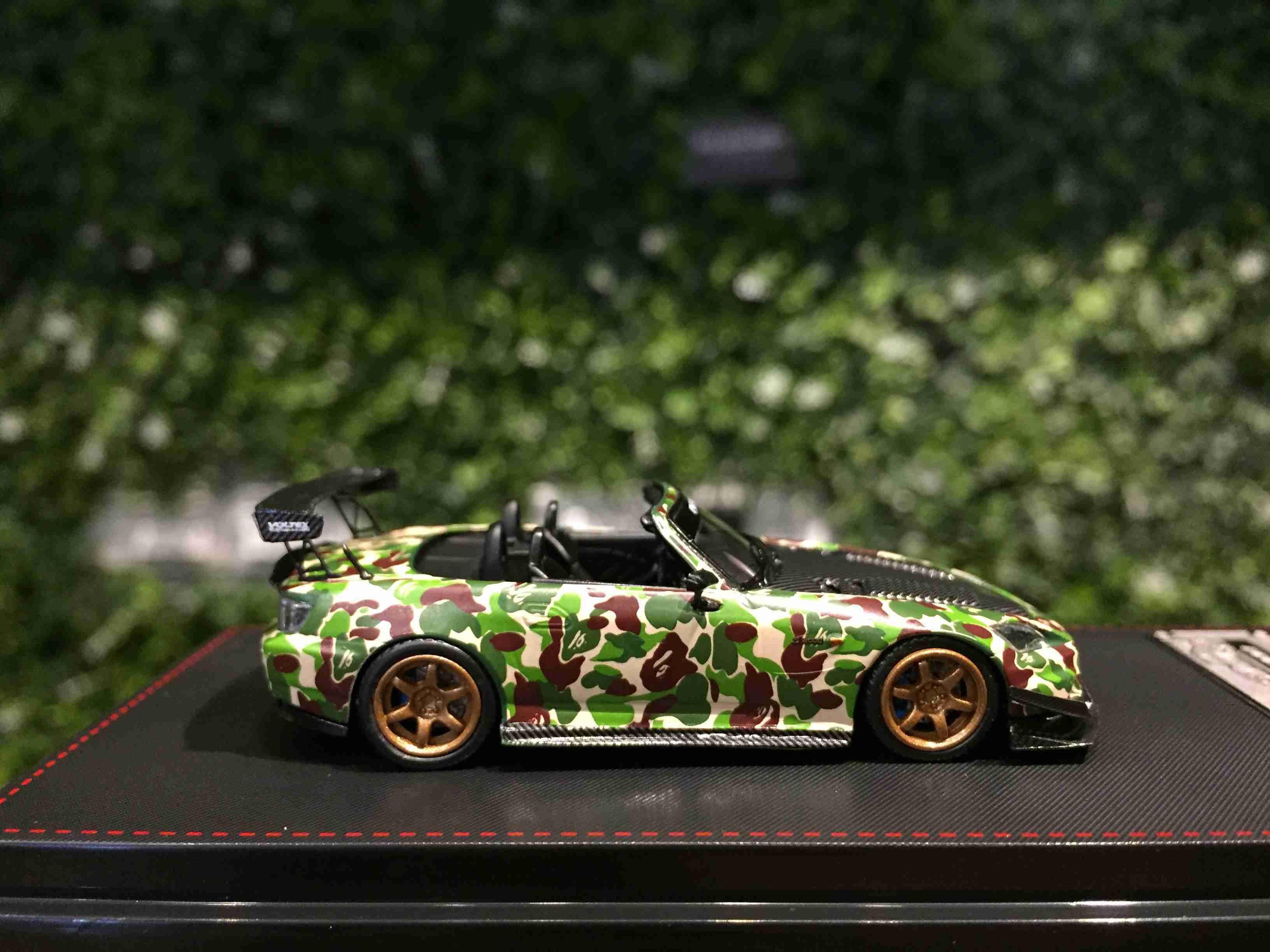 1/64 WildFire Voltex Honda S2000 Bape 附頂篷【MGM】 - Max Gear