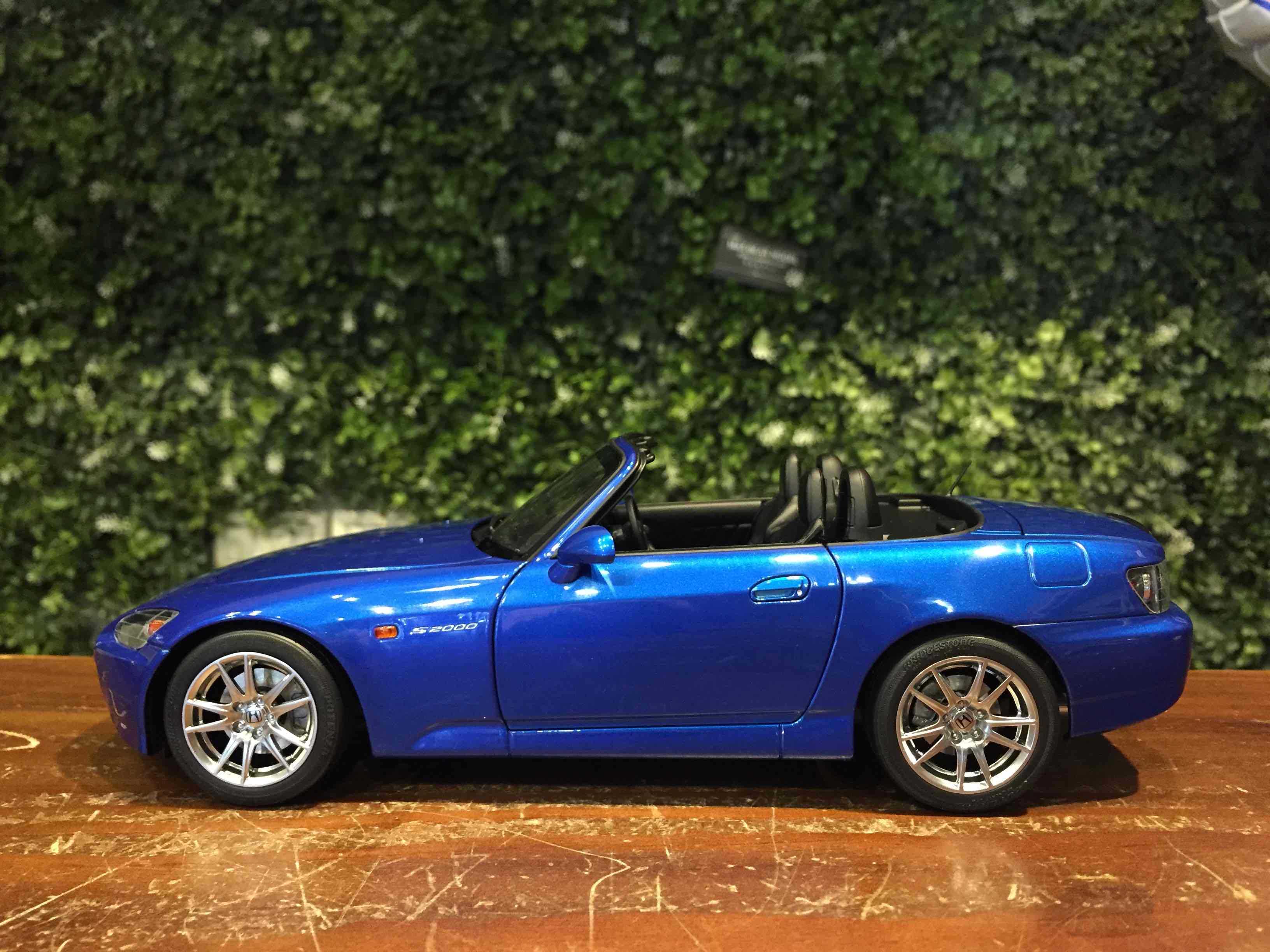 1/18 Motorhelix Honda S2000 (AP2) Blue Metallic M85107【MGM】