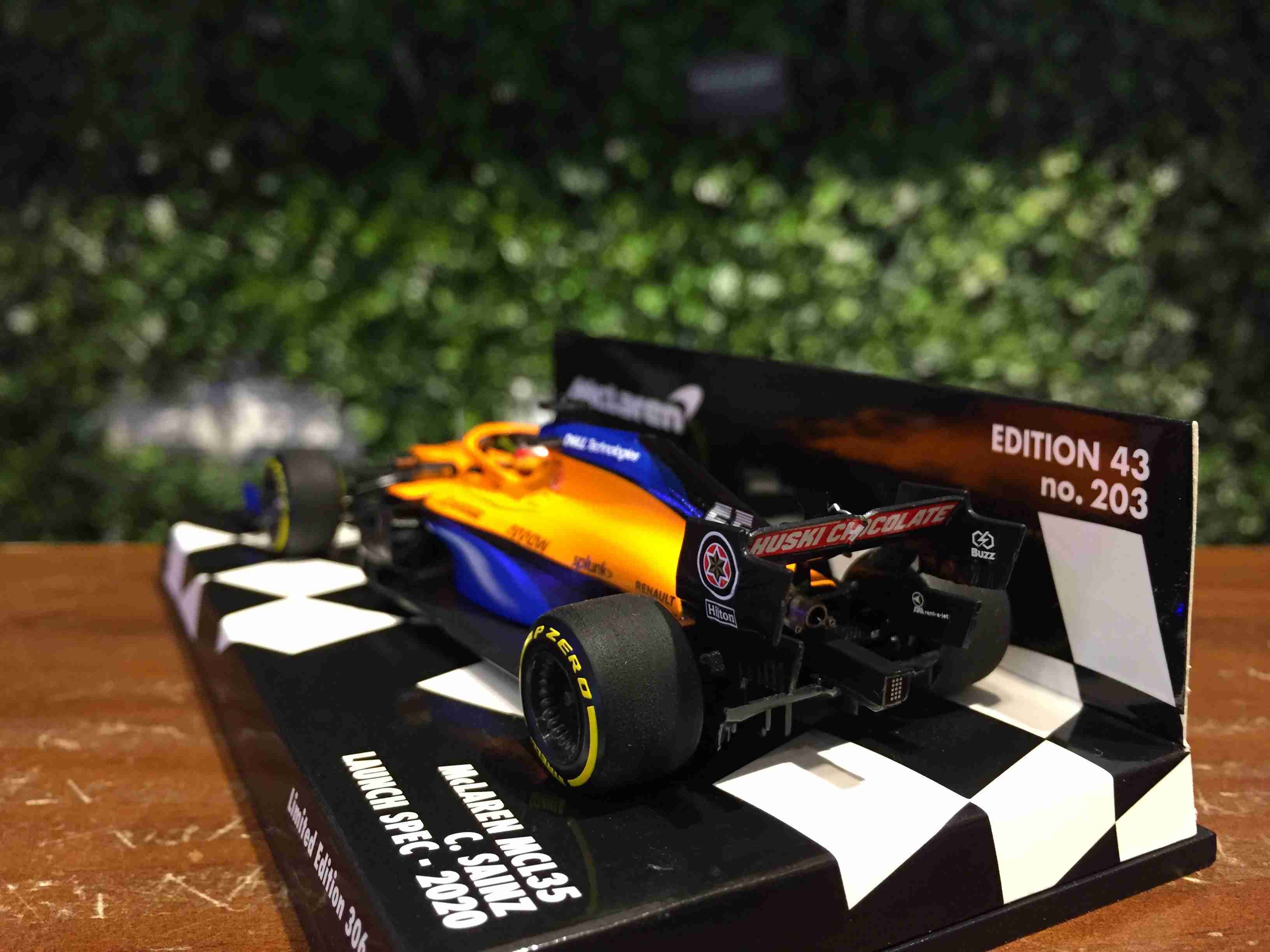 1/43 Minichamps McLaren MCL34 C.Sainz 2020 537204355【MGM】