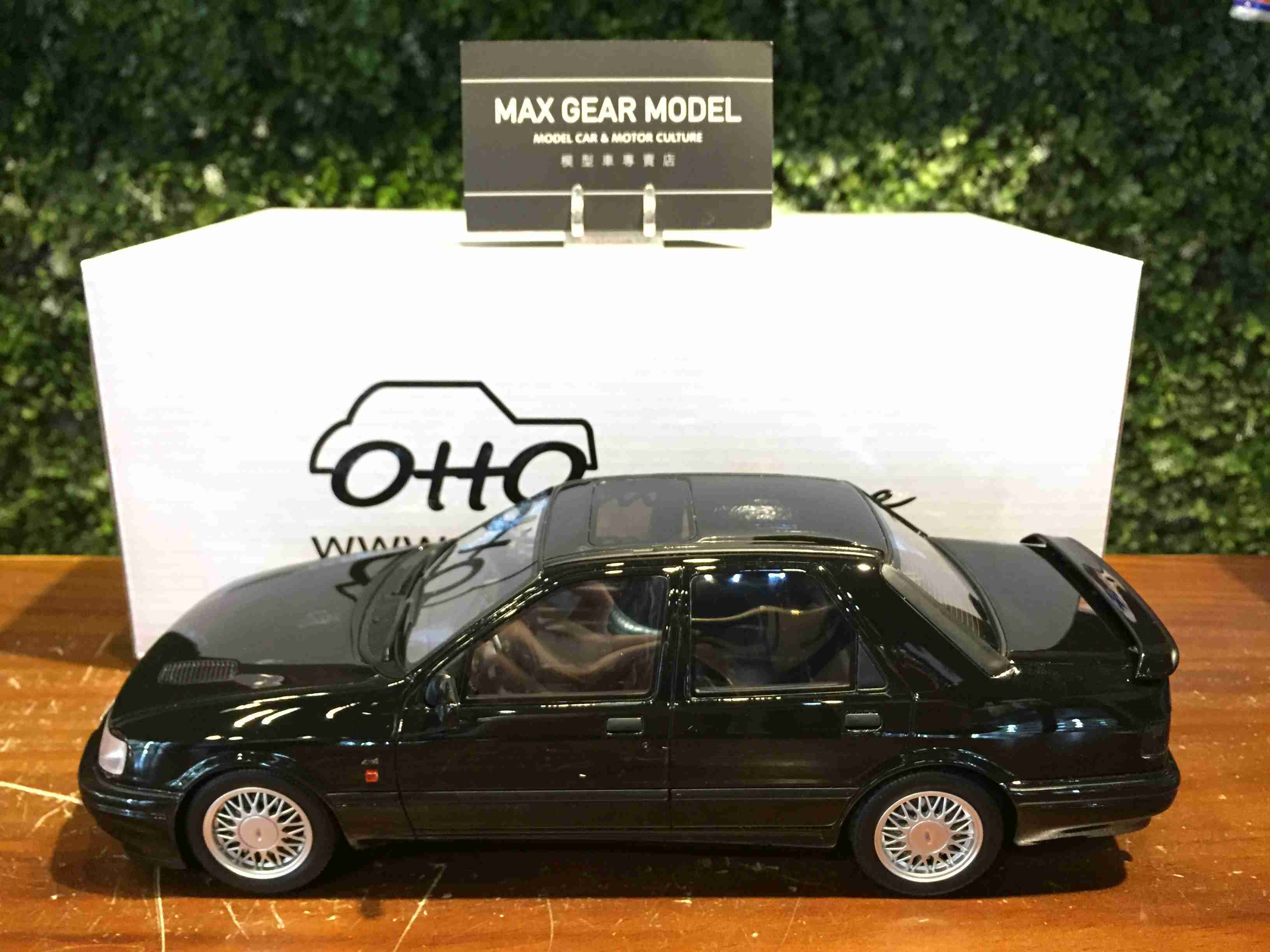 1/18 Otto Ford Sierra 4x4 Cosworth Black Brasilia OT854【MGM】