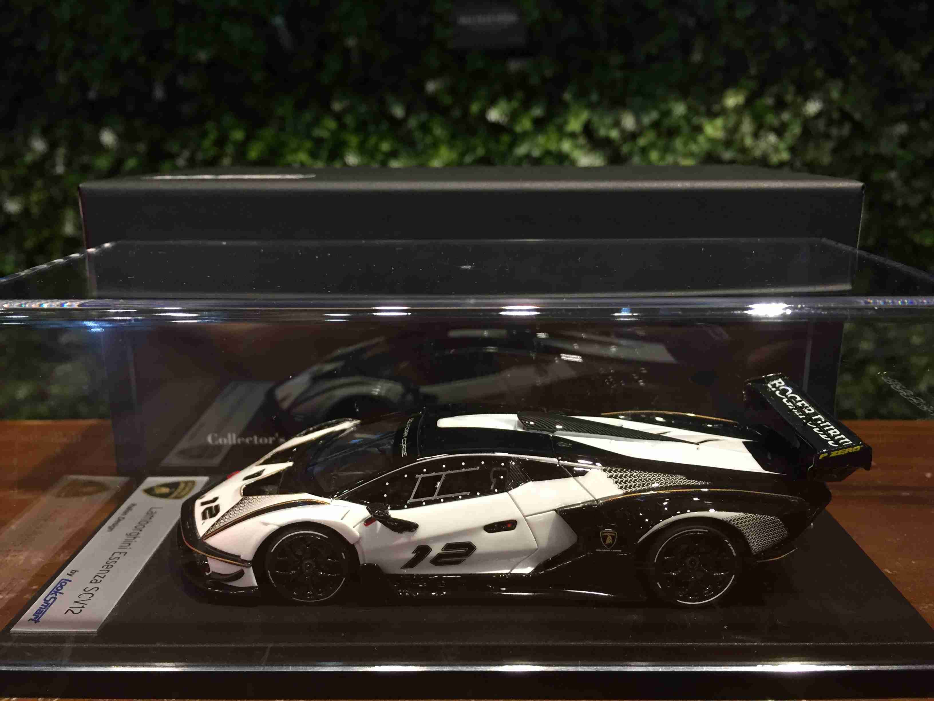 1/43 LookSmart Lamborghini Essenza SCV12 Bianco LS527SE【MGM】