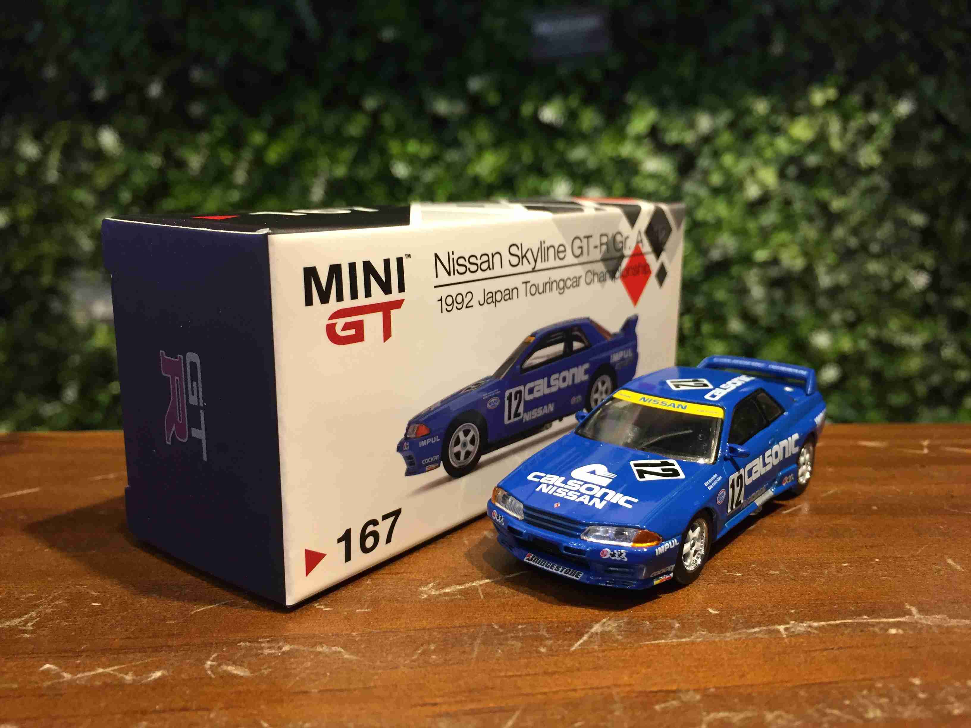 1/64 Mini GT Nissan Skyline GT-R R32 Calsonic MGT00167R【MGM】