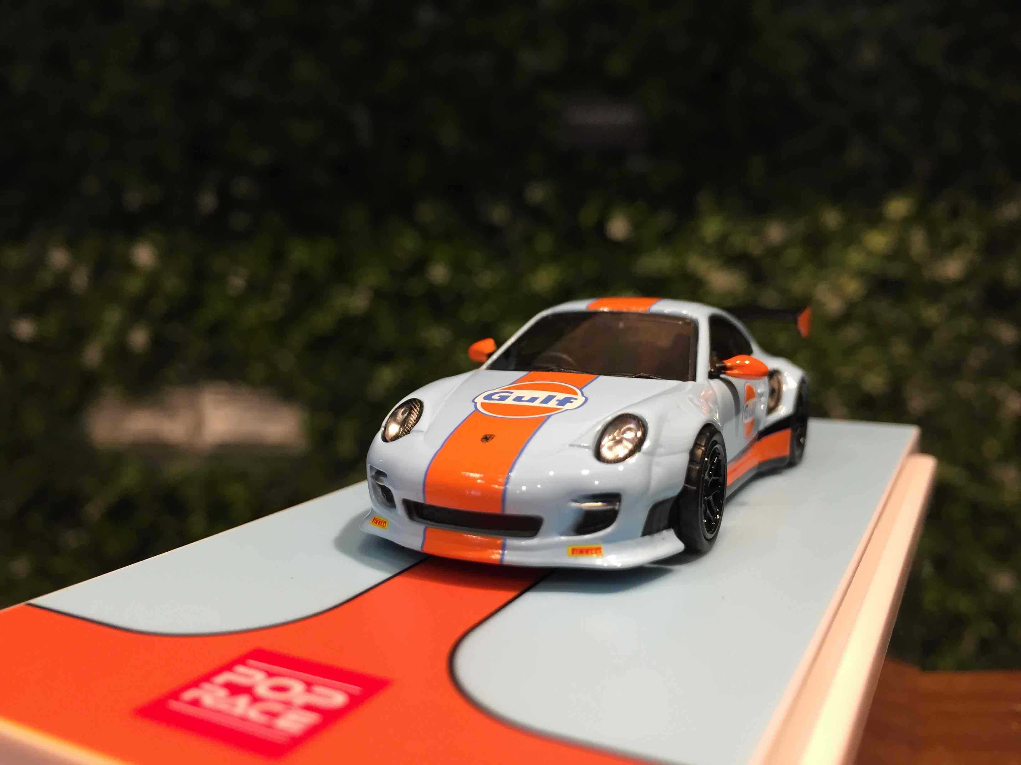 1/64 POPRACE LBWK Porsche 911 (997) Gulf PR64997LWGU【MGM】