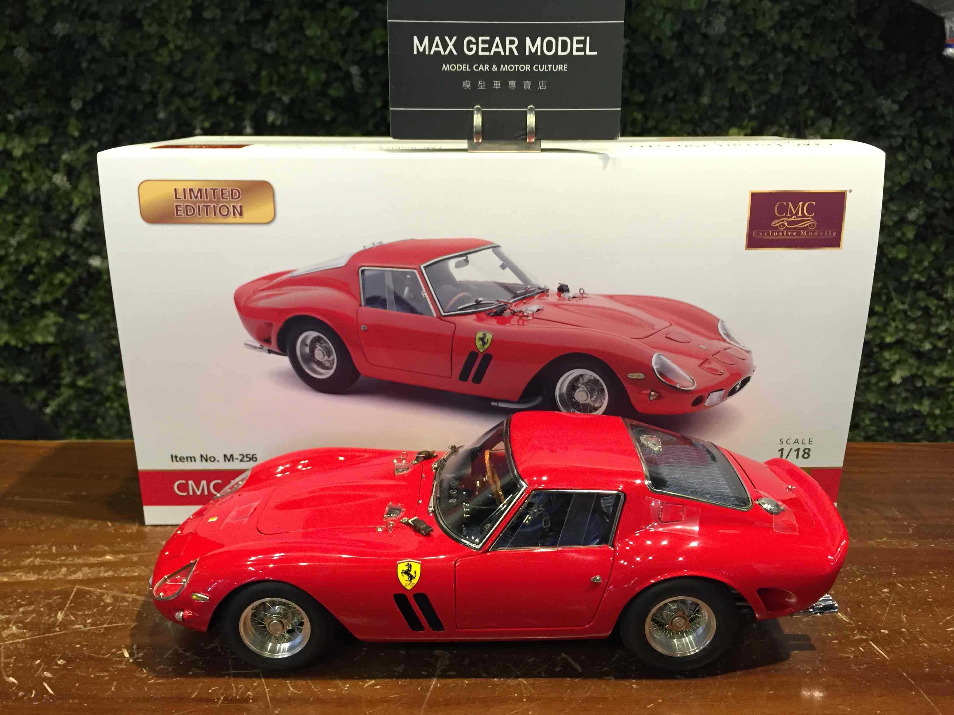 1/18 CMC Ferrari 250 GTO 1962 RHD Red M256【MGM】