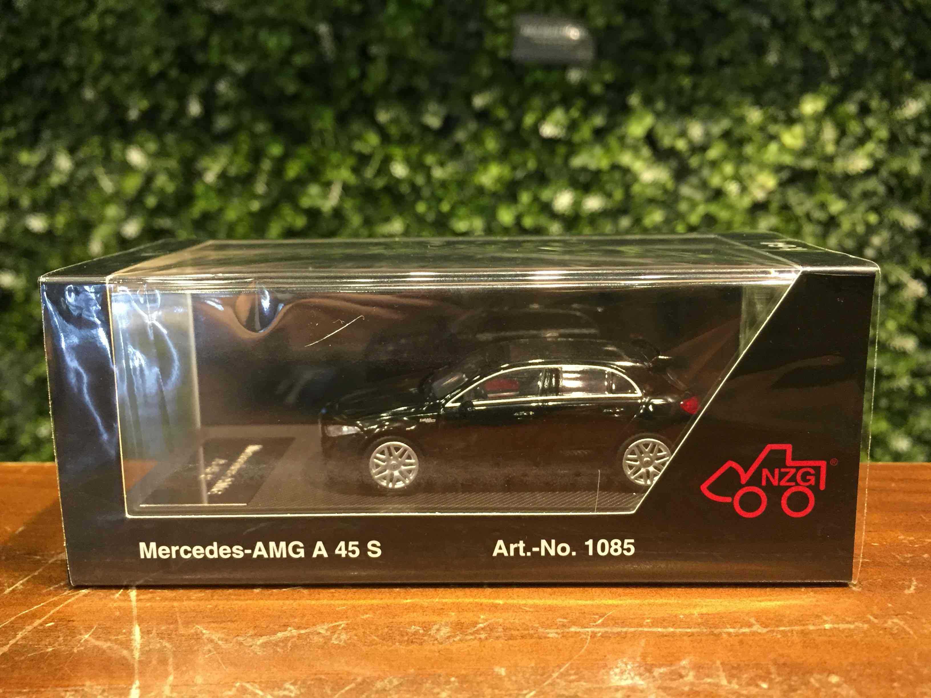 1/64 NZG Mercedes-AMG A45 S A-Class 2022 Black 1085/51【MGM】