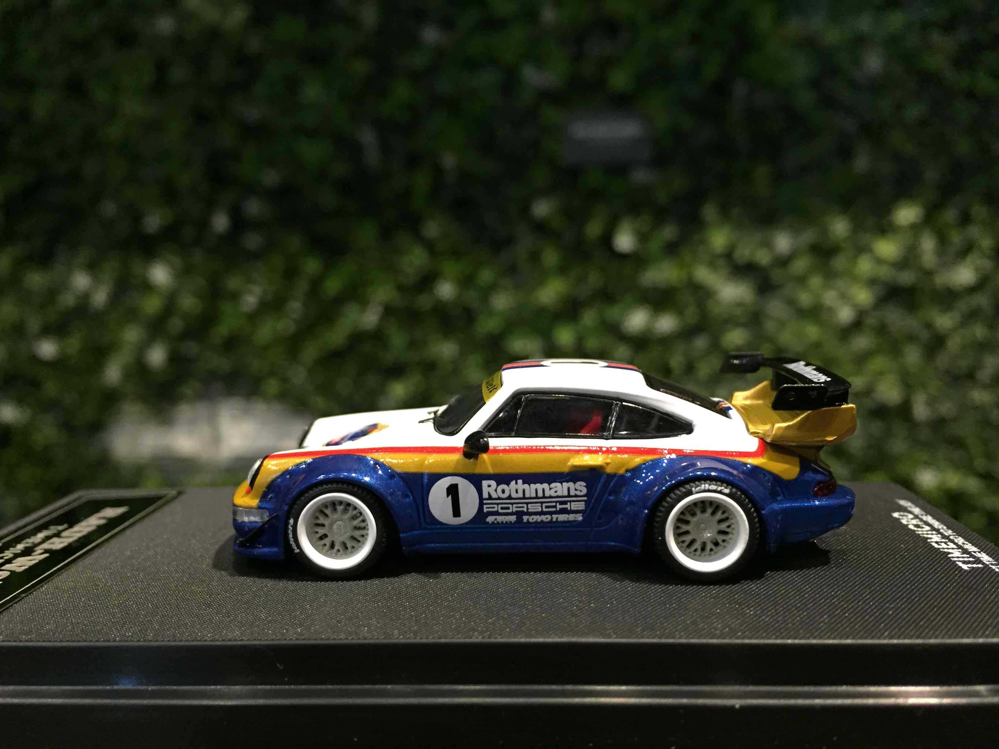 1/64 TimeModel RWB Porsche 911 (964) Rothmans TM640816【MGM】