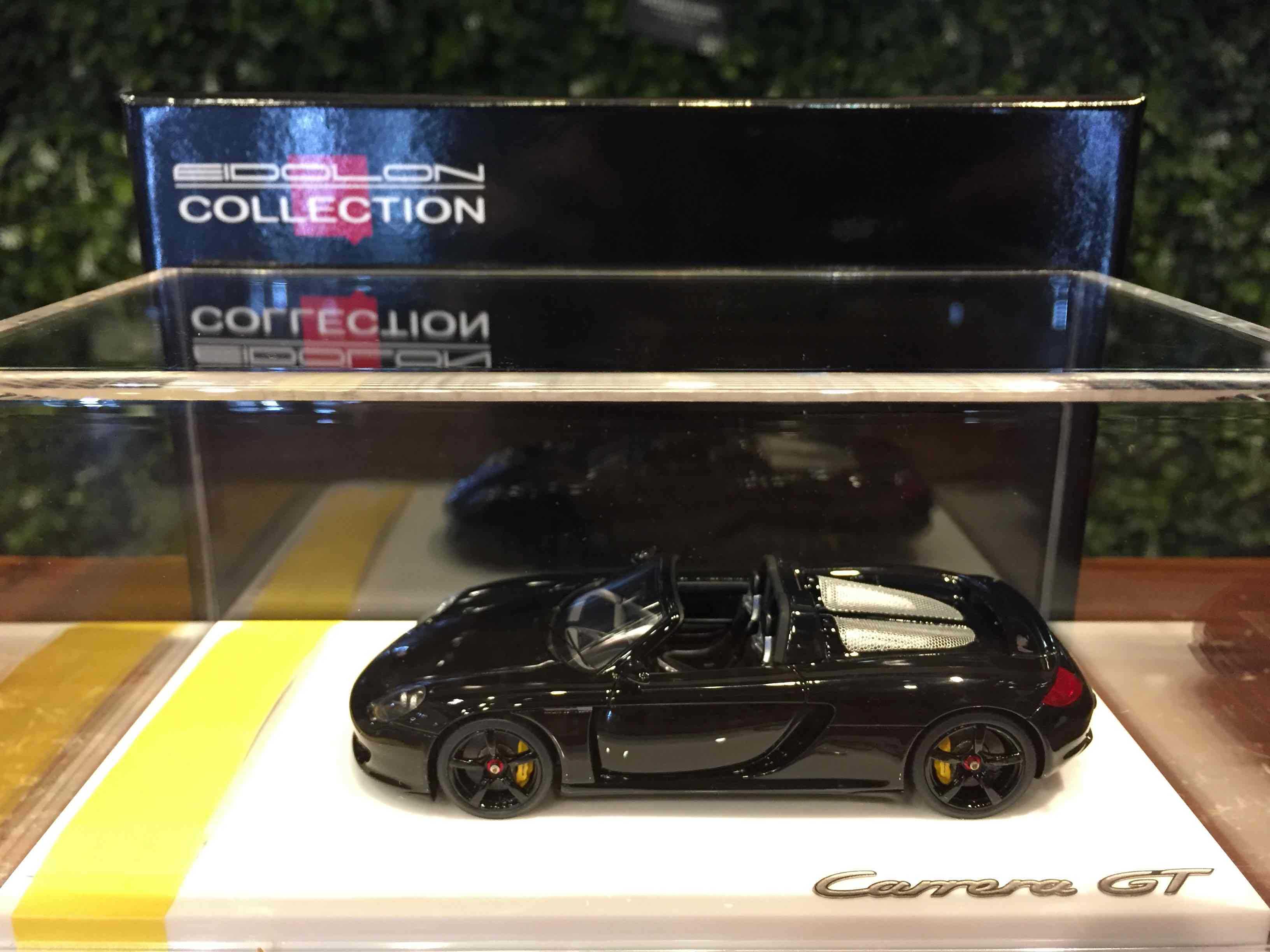 1/43 MakeUp Porsche Carrera GT 2004 Black EM566H【MGM】