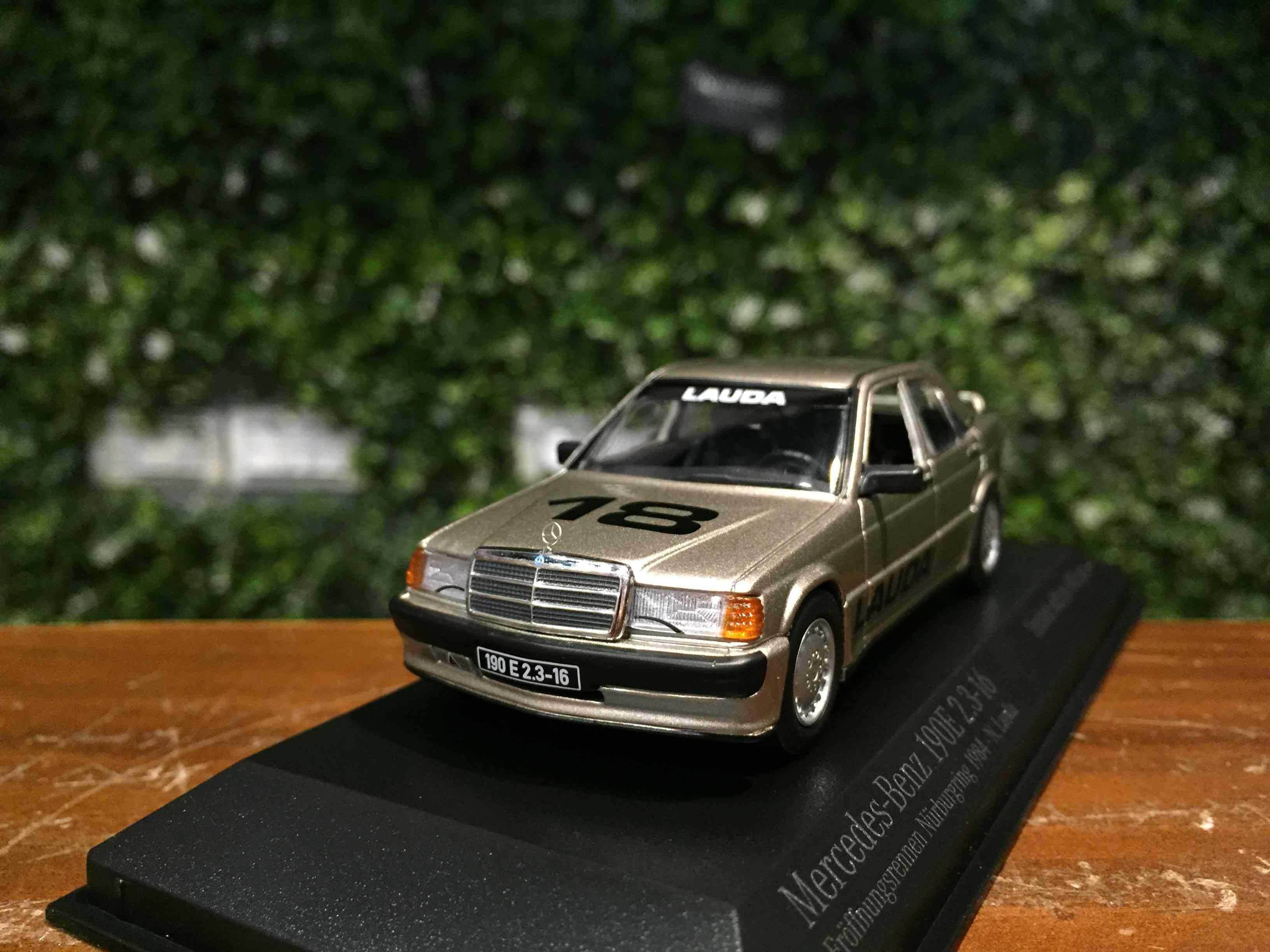 1/43 Minichamps Mercedes 190E 2nd N.Lauda 943035604【MGM】