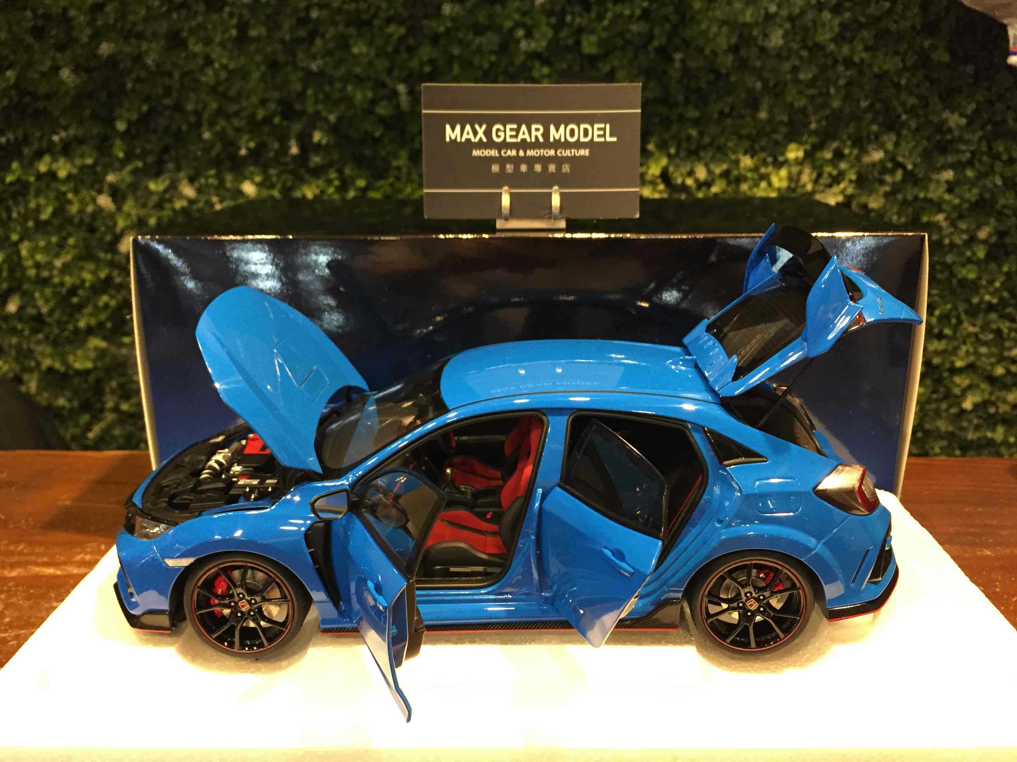 1/18 AUTOart Honda Civic Type R (FK8) 2021 Blue 73224【MGM】