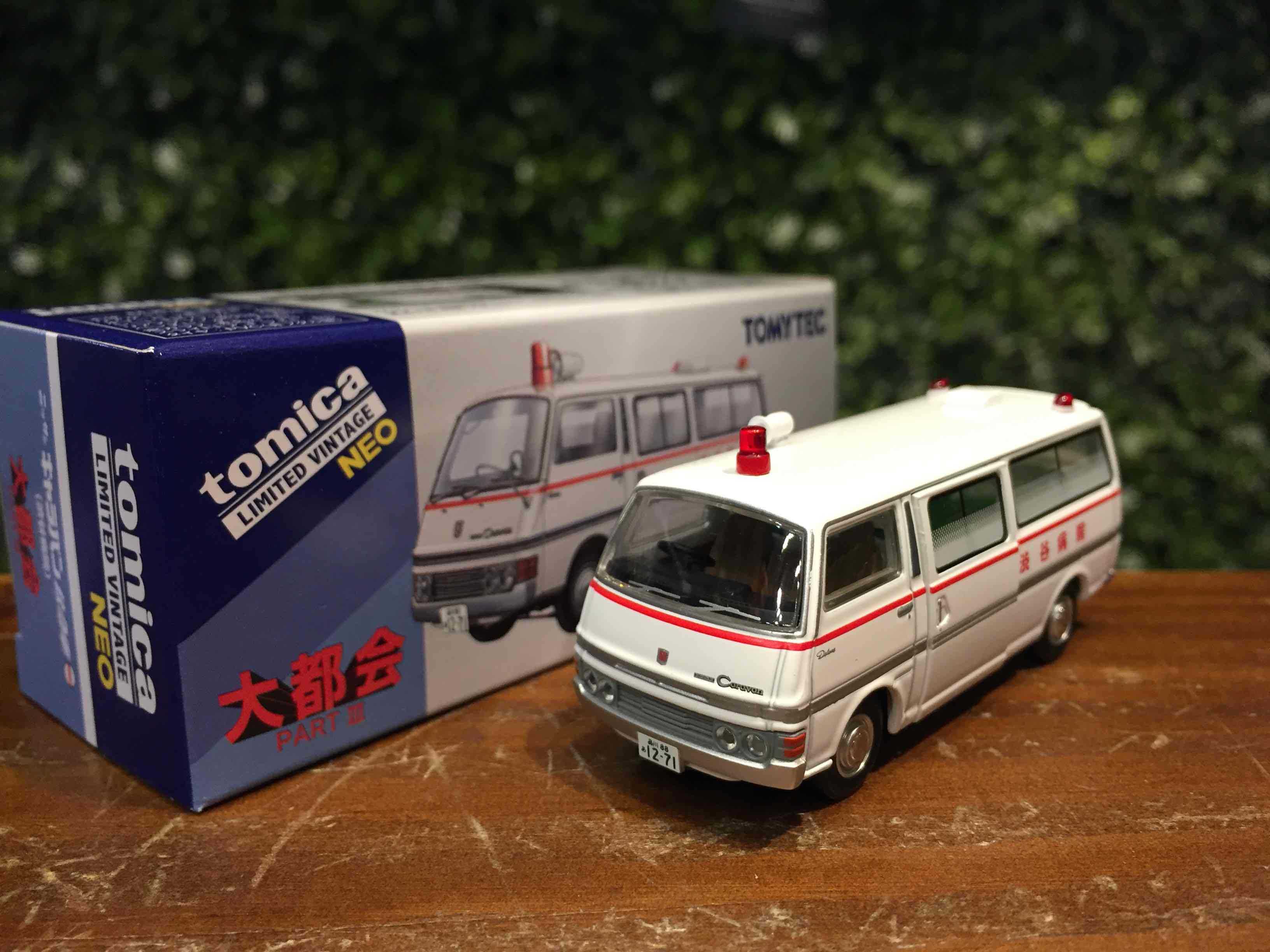 1/64 Tomica LV-N Daitokai 01 Nissan Caravan Ambulance【MGM】