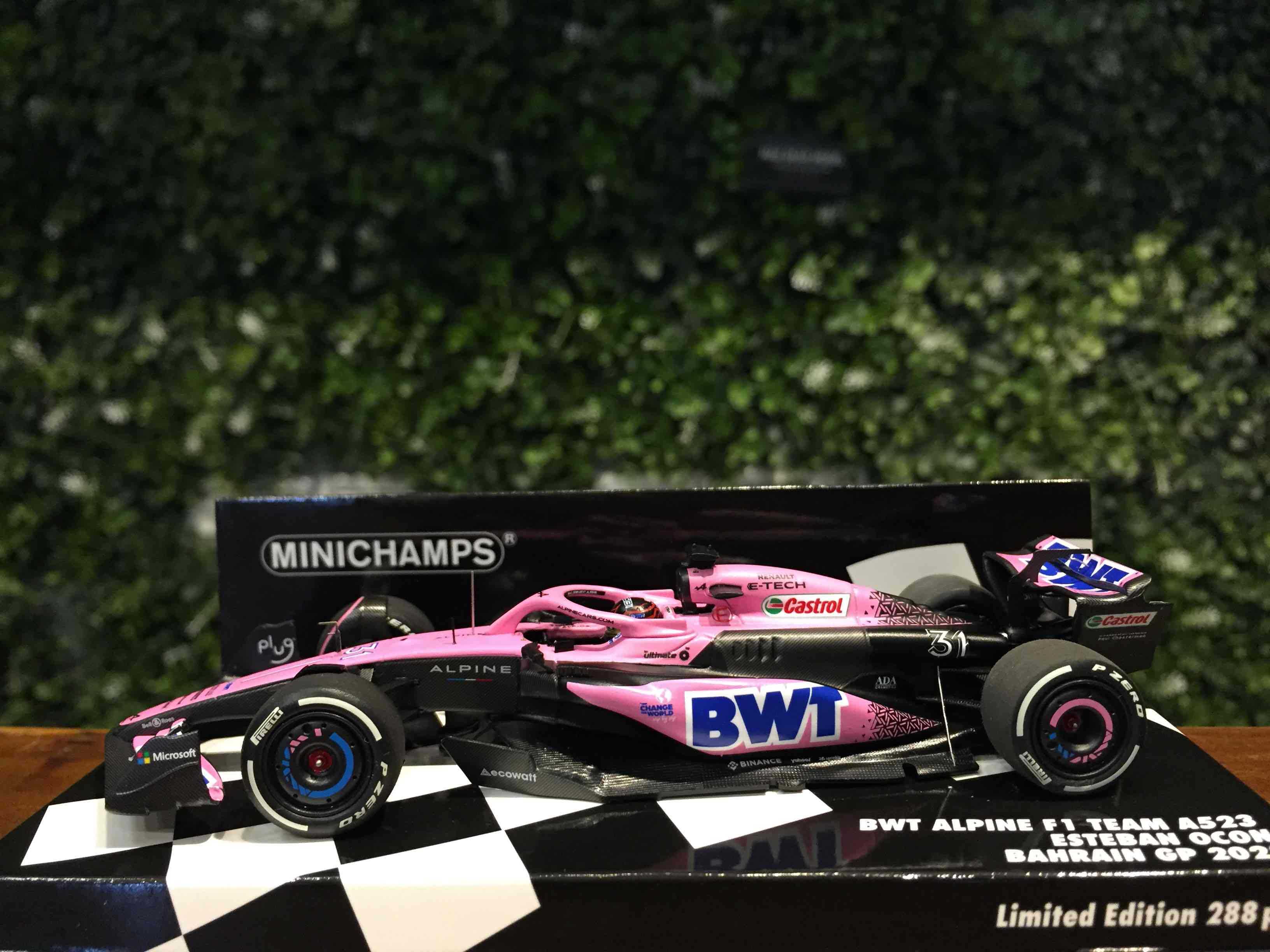 1/43 Minichamps BWT Alpine A523 Esteban Ocon 417230131【MGM】