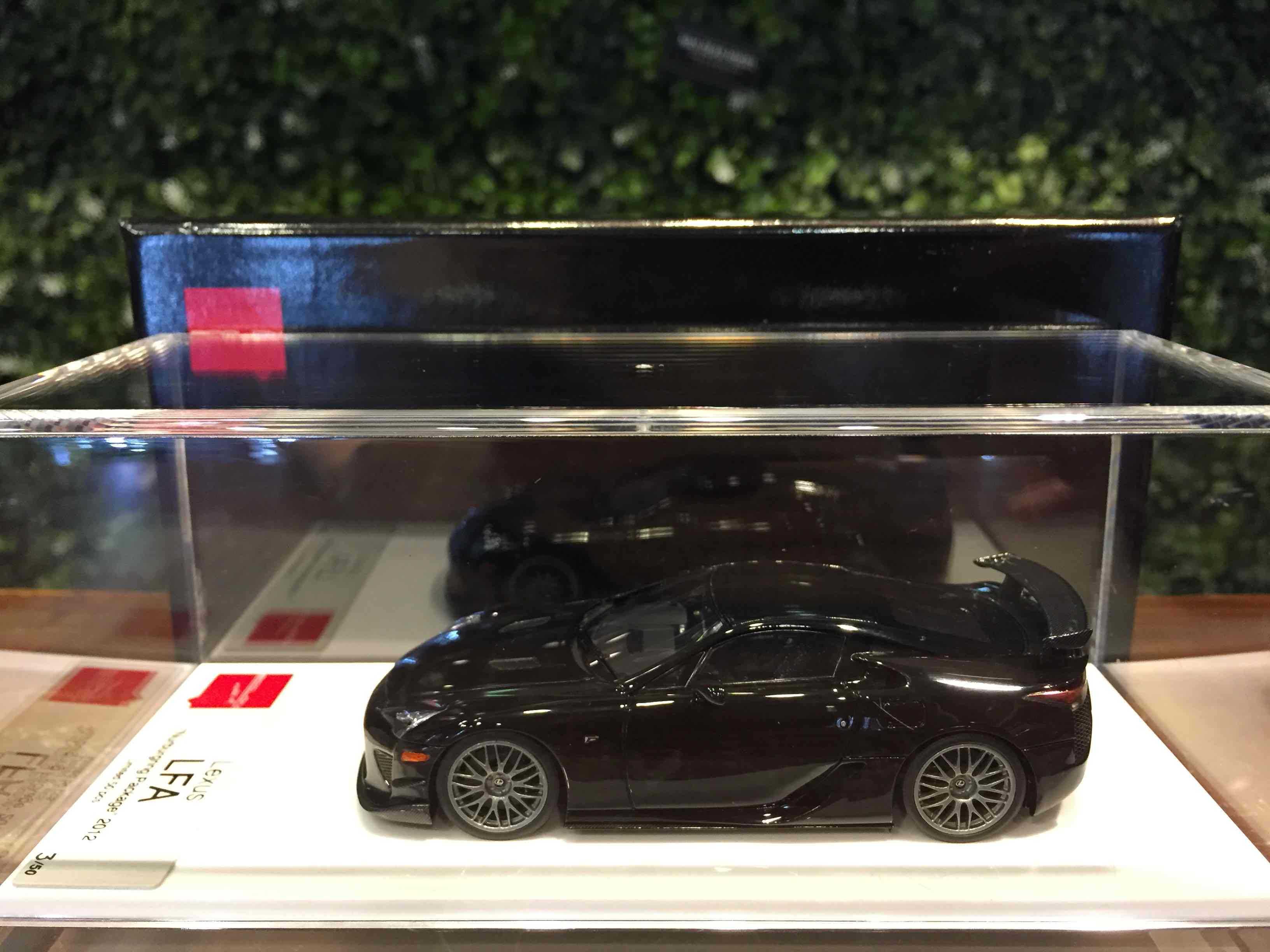 1/43 MakeUp Lexus LFA Nurburgring Package Black EM538H【MGM】