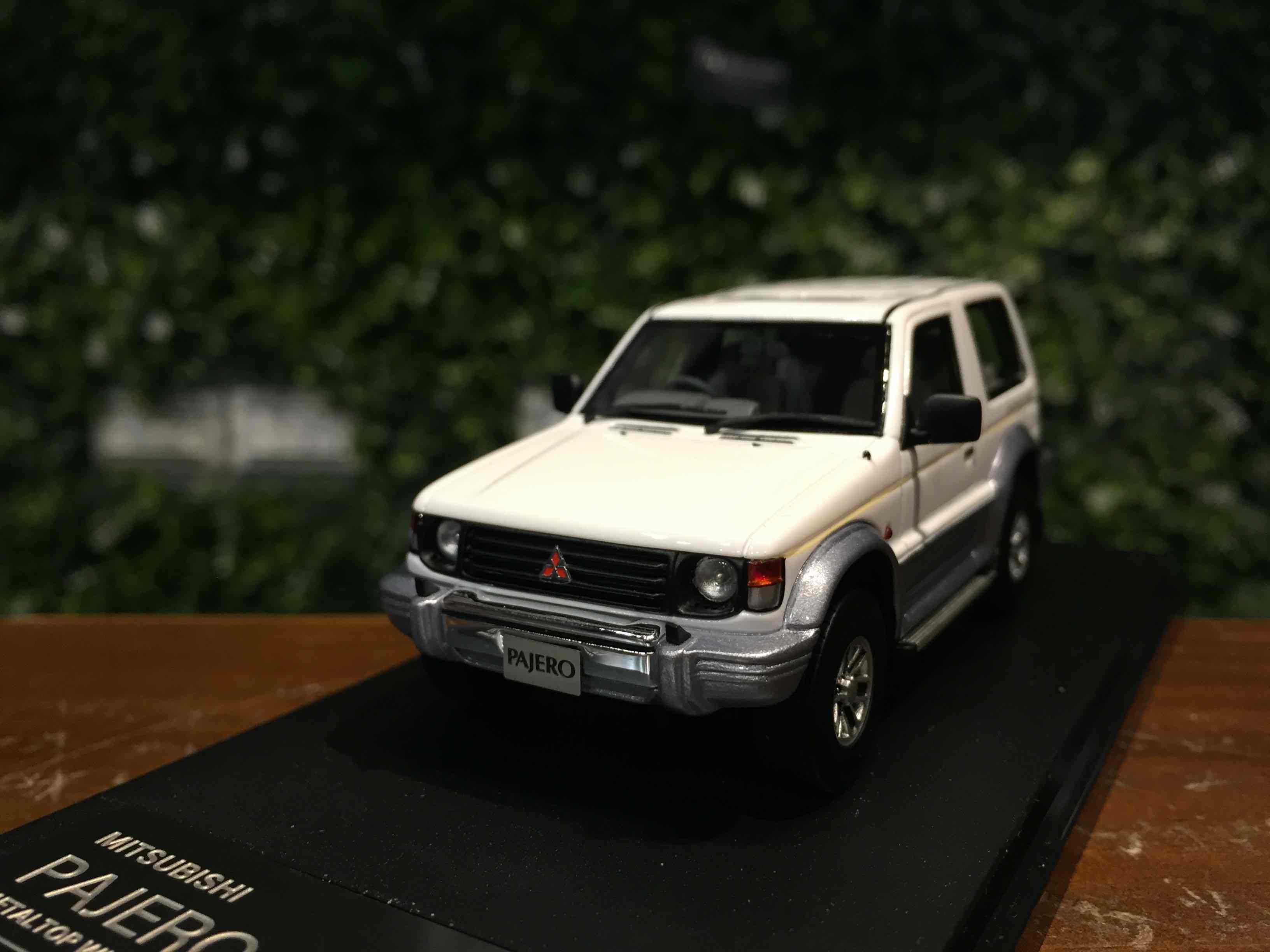 1/43 Hi-Story Mitsubishi Pajero Wide XR-II 1991 HS446WH【MGM】