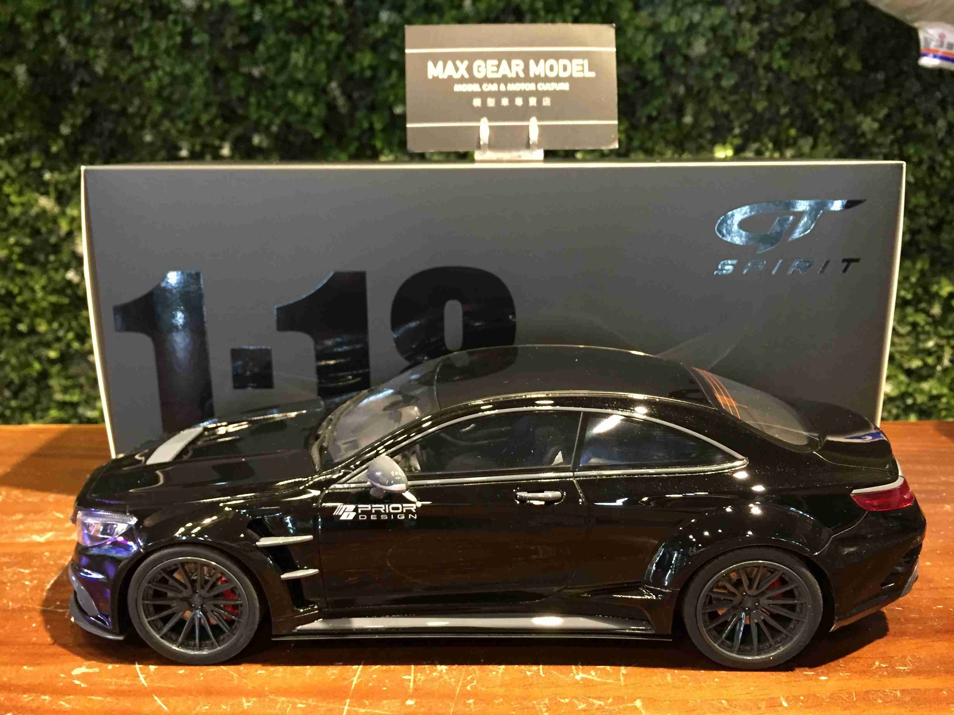 1/18 GT Spirit Mercedes-Benz S-Class Coupe Prior GT297【MGM】