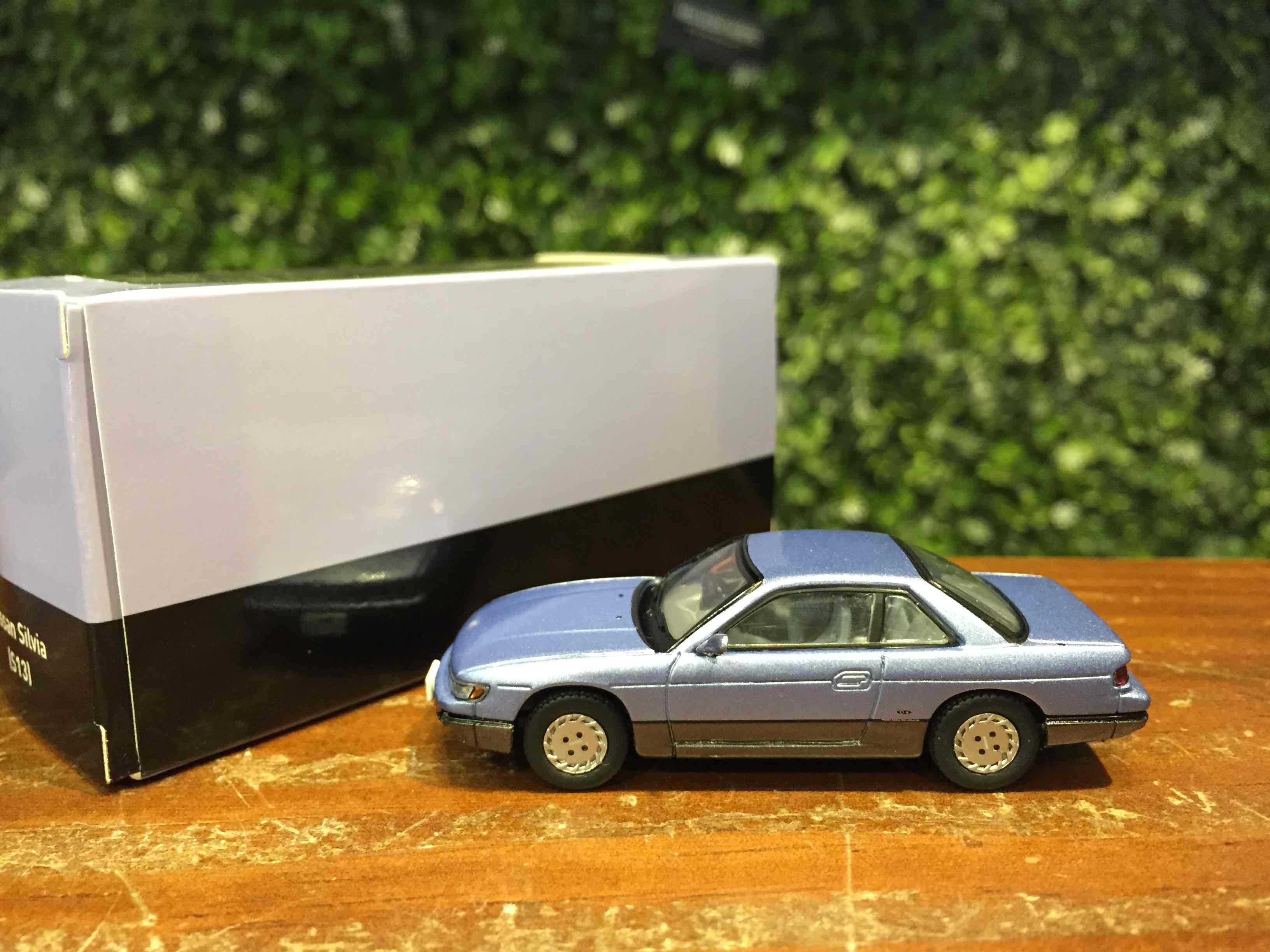 1/64 JCollection Nissan Silvia (S13) BlueGrey JC64003BL【MGM】