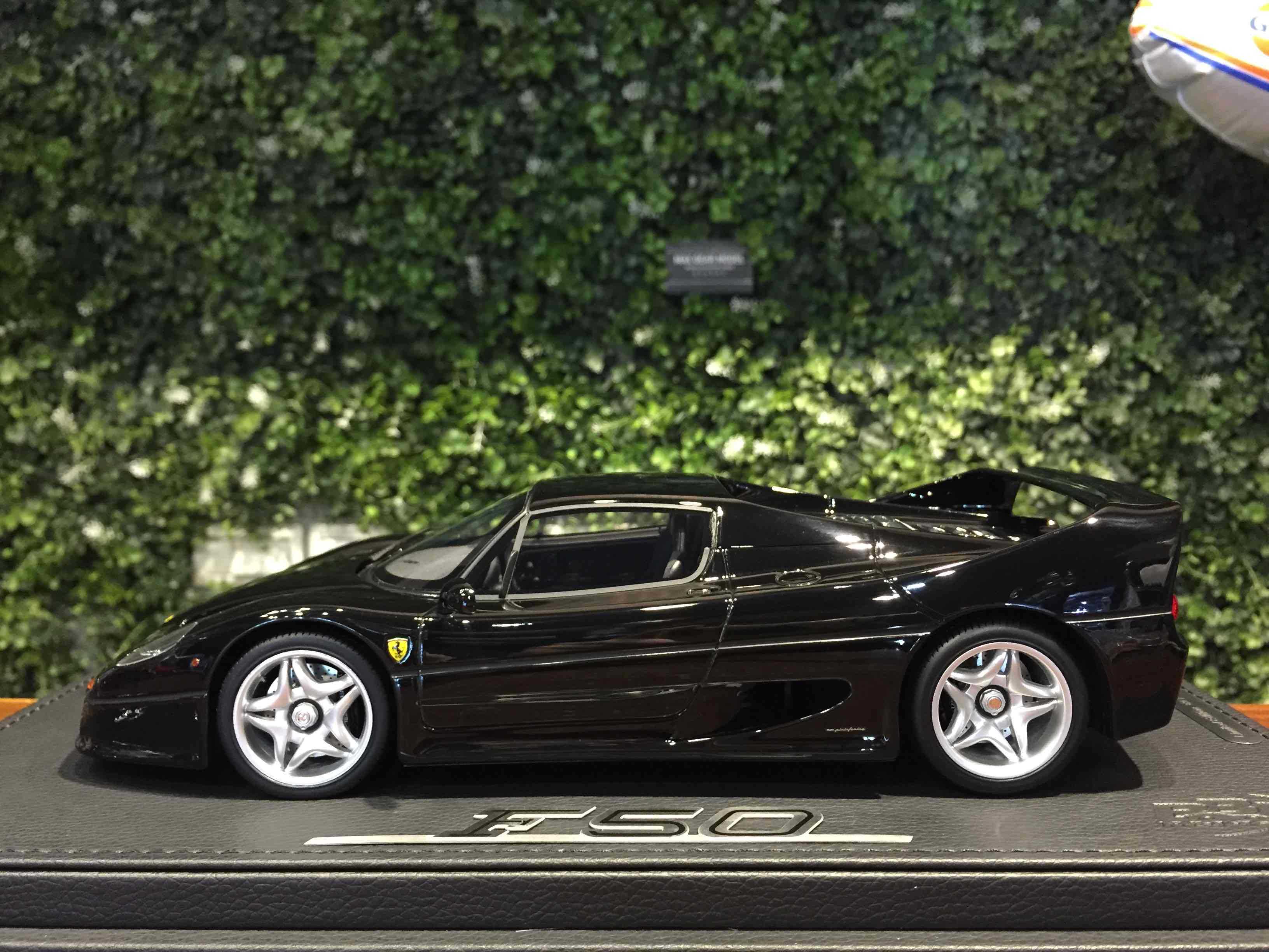 1/18 BBR Ferrari F50 Coupe 1995 Black P18189C【MGM】