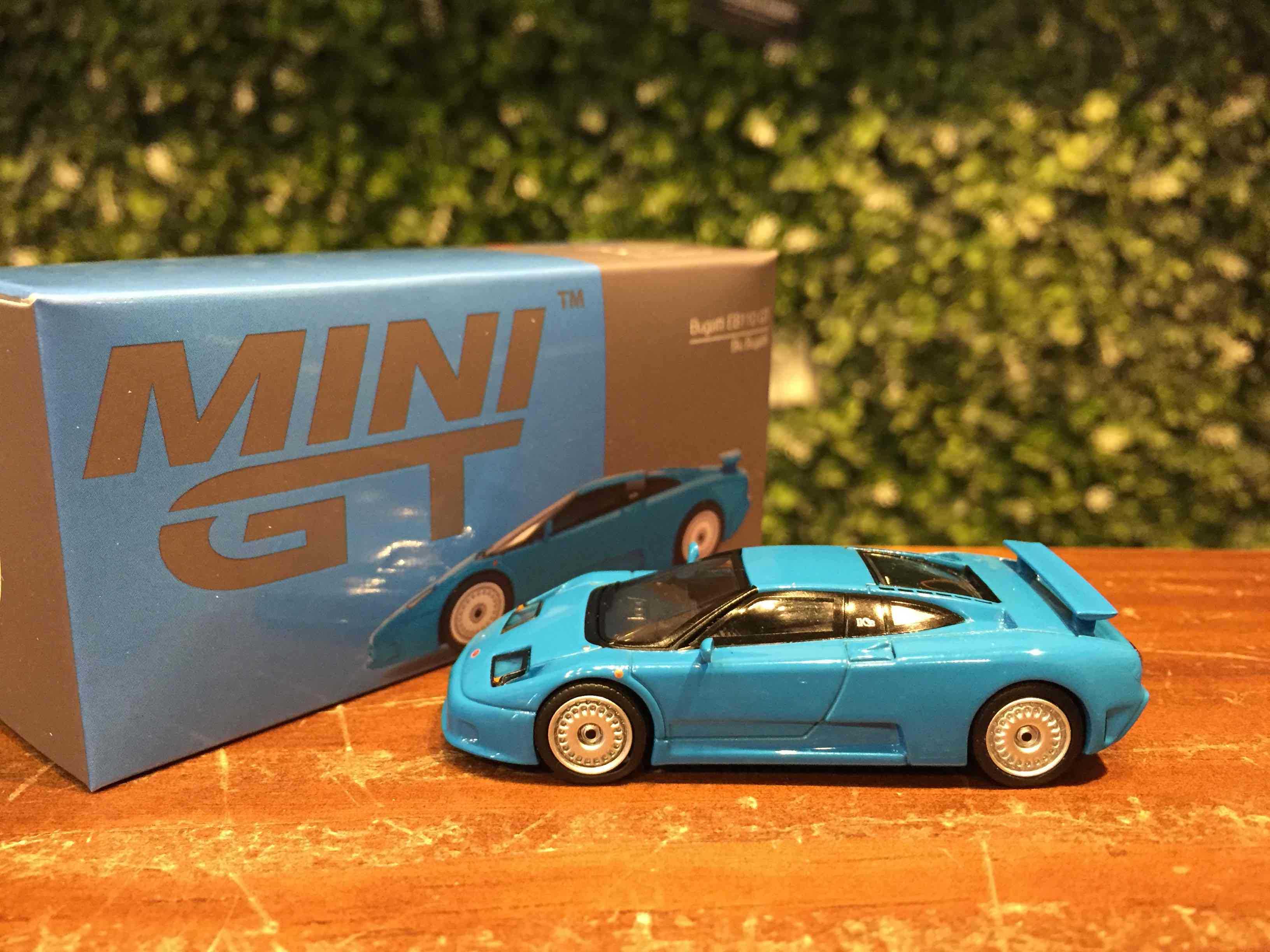 1/64 MiniGT Bugatti EB110 GT Blue MGT00644L【MGM】