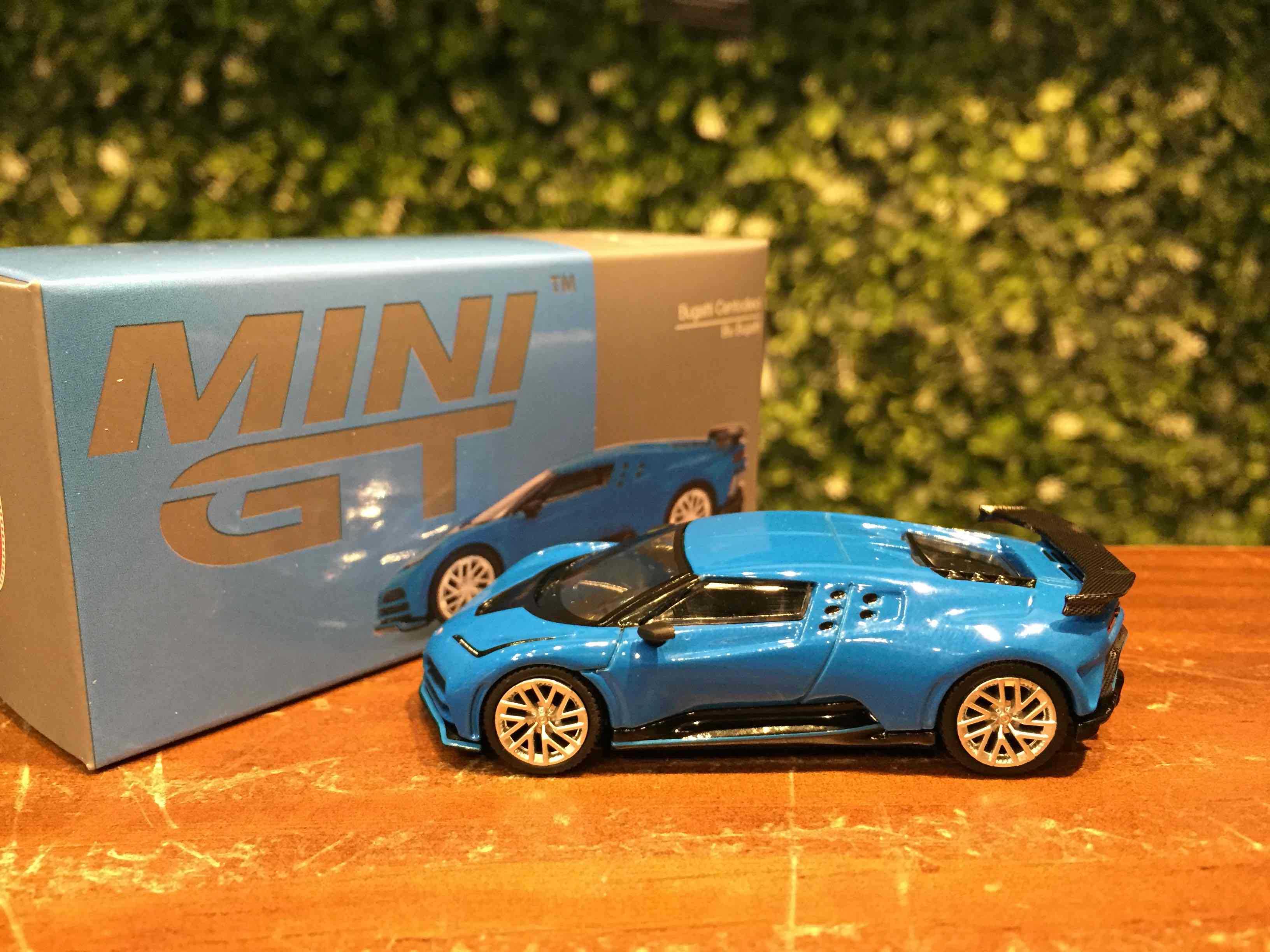 1/64 MiniGT Bugatti Centodieci Blue MGT00586L【MGM】