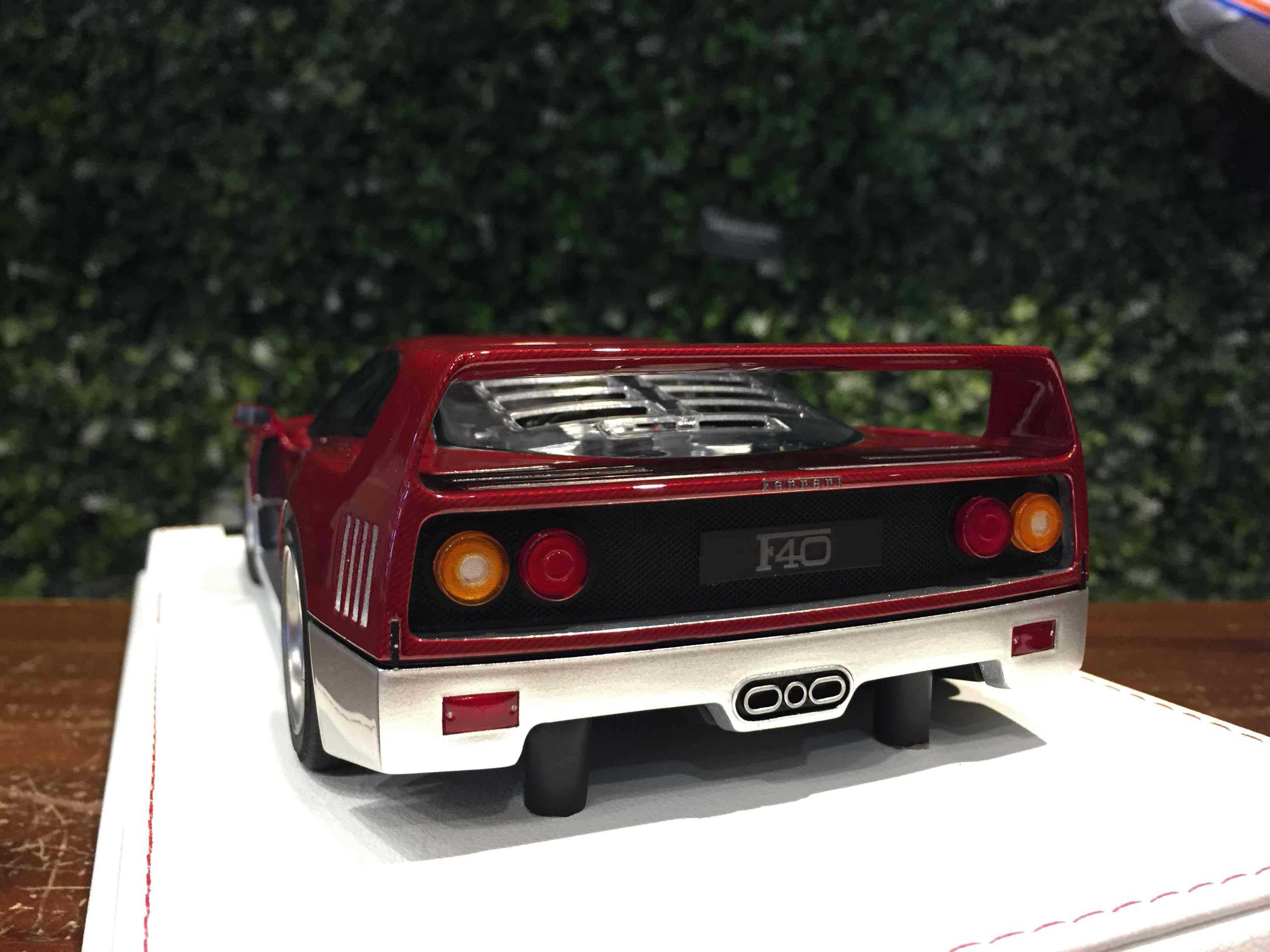 1/18 GL Model Ferrari F40 1987 Red Carbon【MGM】