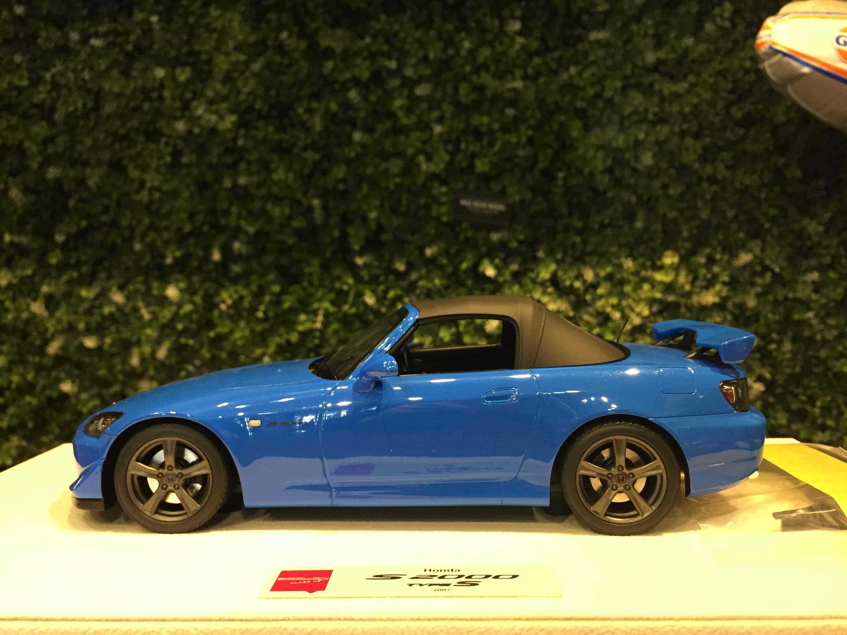 1/18 MakeUp Honda S2000 (AP2) Type-S 2007 Blue EML114A【MGM】