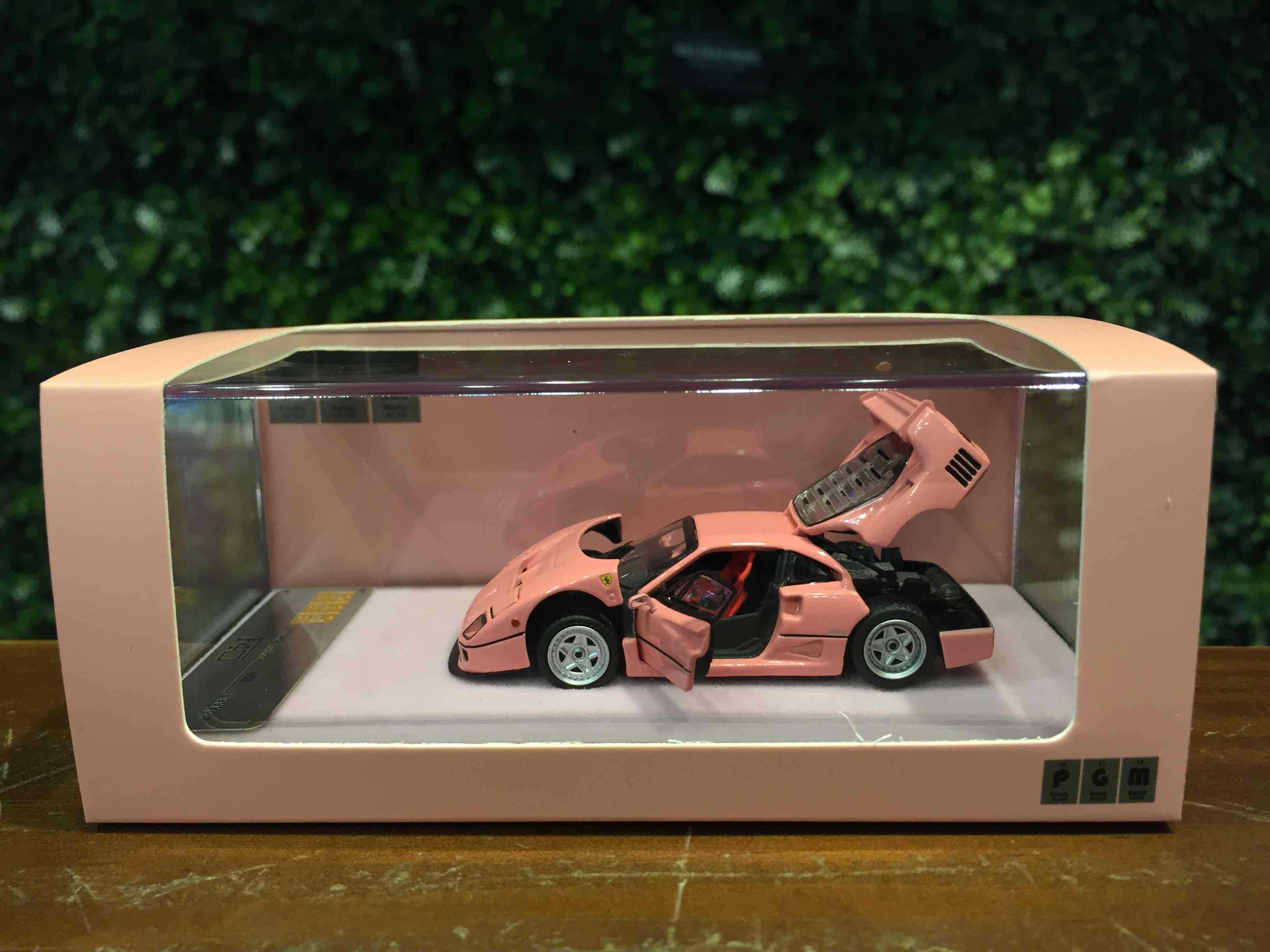 1/64 PGM Ferrari F40 LM Pink PGM640503【MGM】