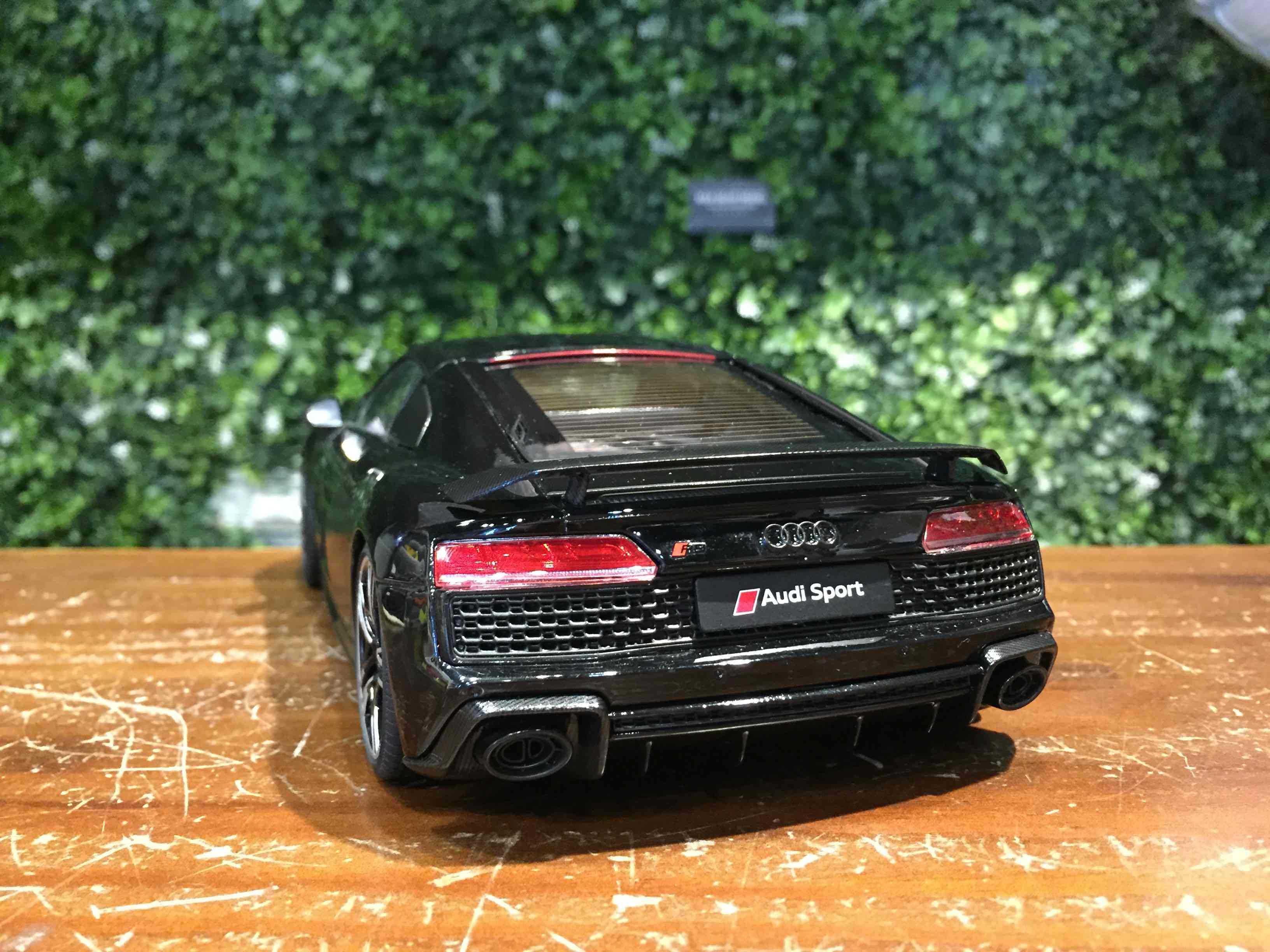 1/18 KengFai Audi R8 Coupe 2021 Black KF0353【MGM】