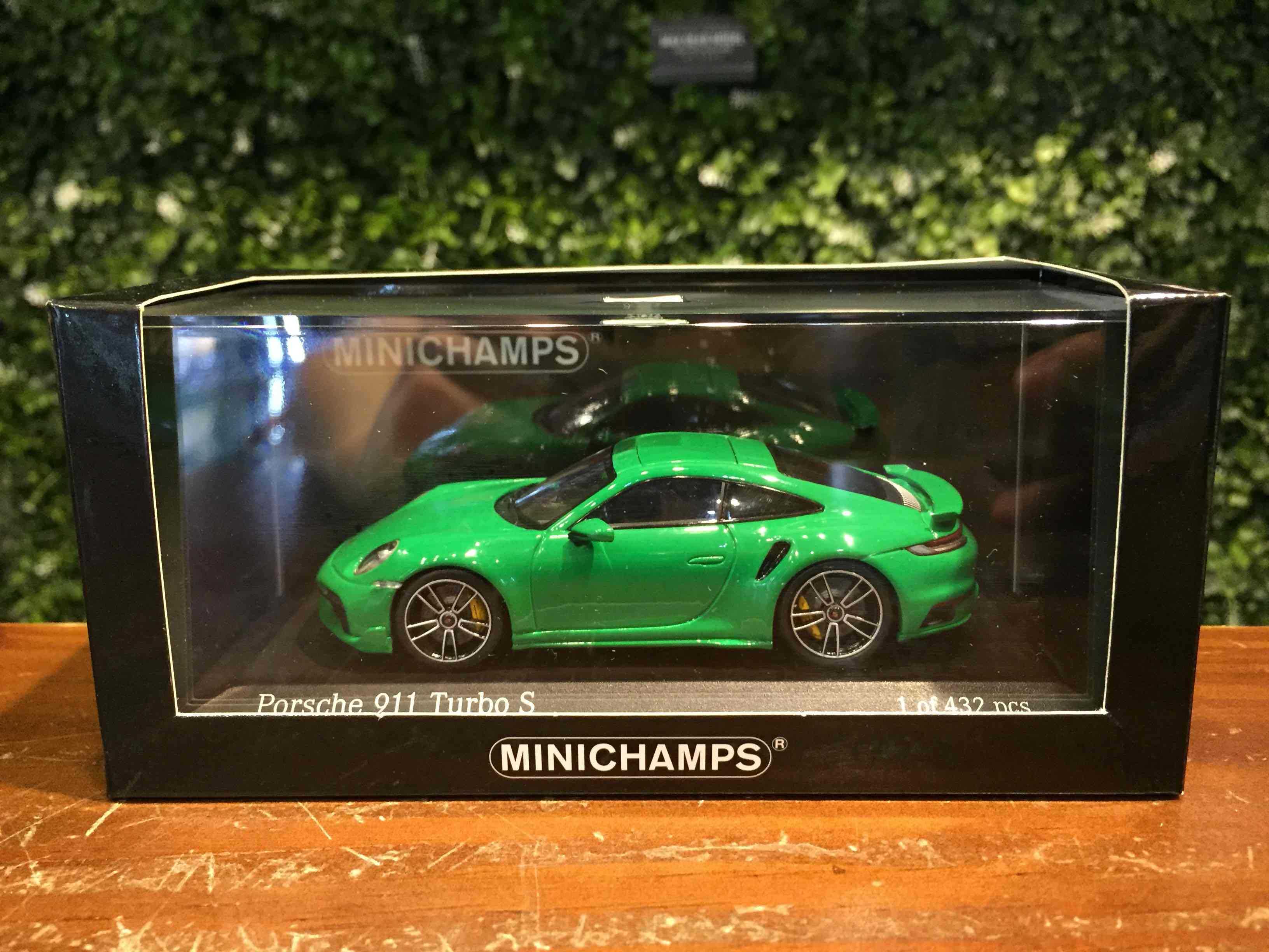 1/43 Minichamps Porsche 911 (992) Turbo S GR 410060071【MGM】