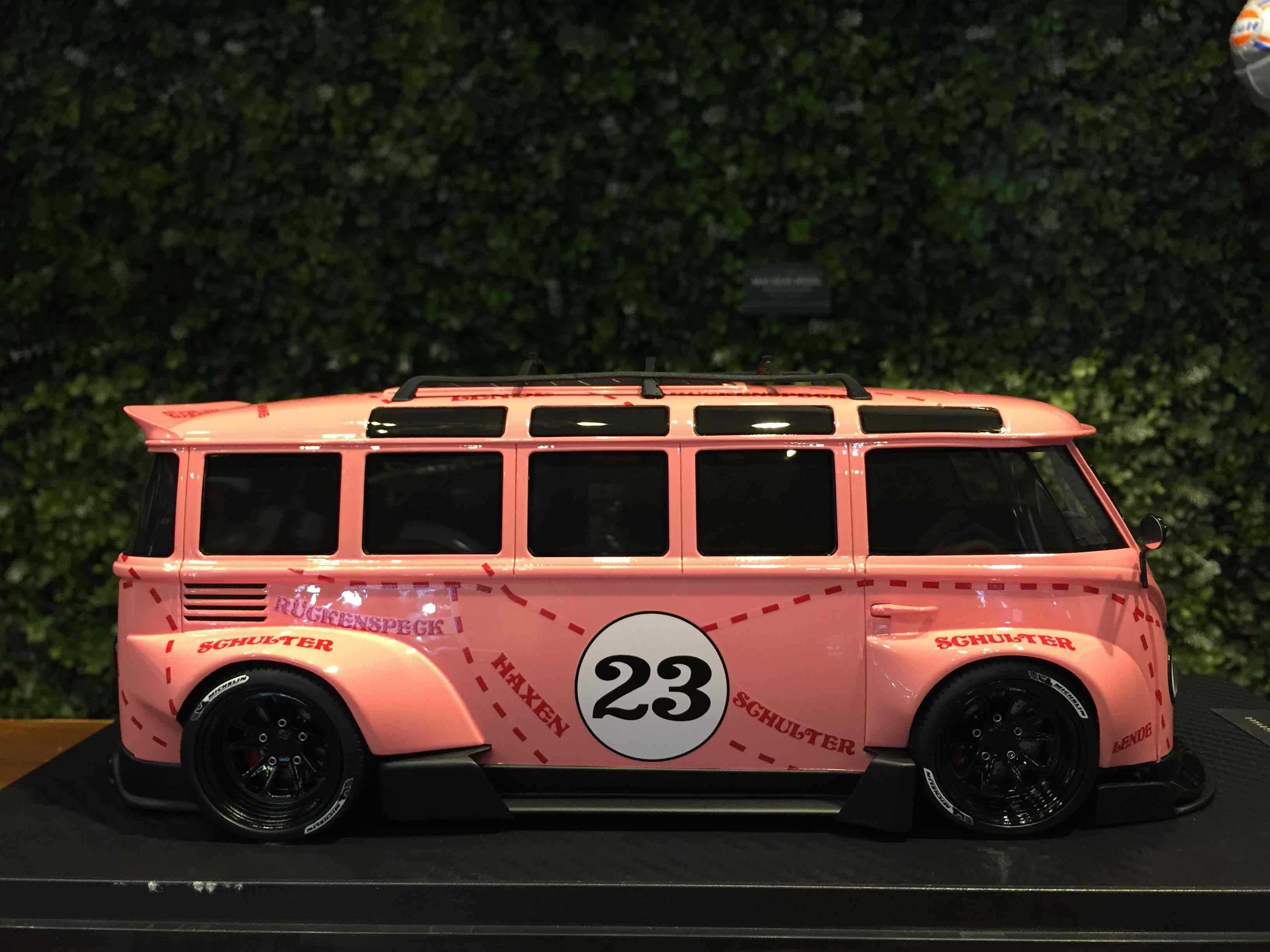 1/18 OEM Volkswagen VW T1 Widebody Pink Pig【MGM】