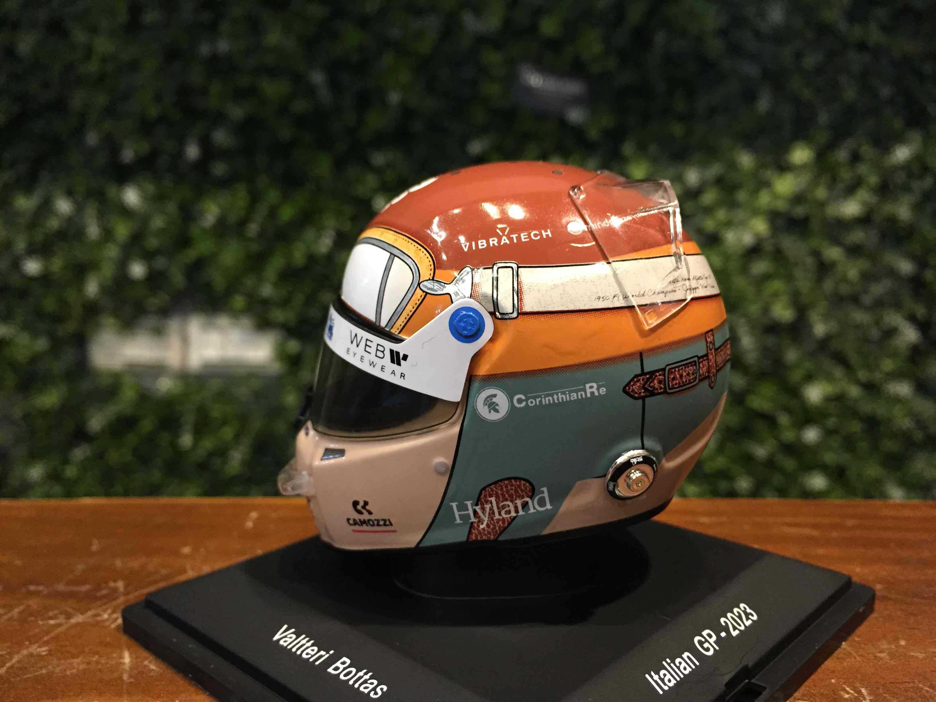 1/5 Spark Alfa Romeo Valtteri Bottas Helmet 2023 5HF121【MGM】