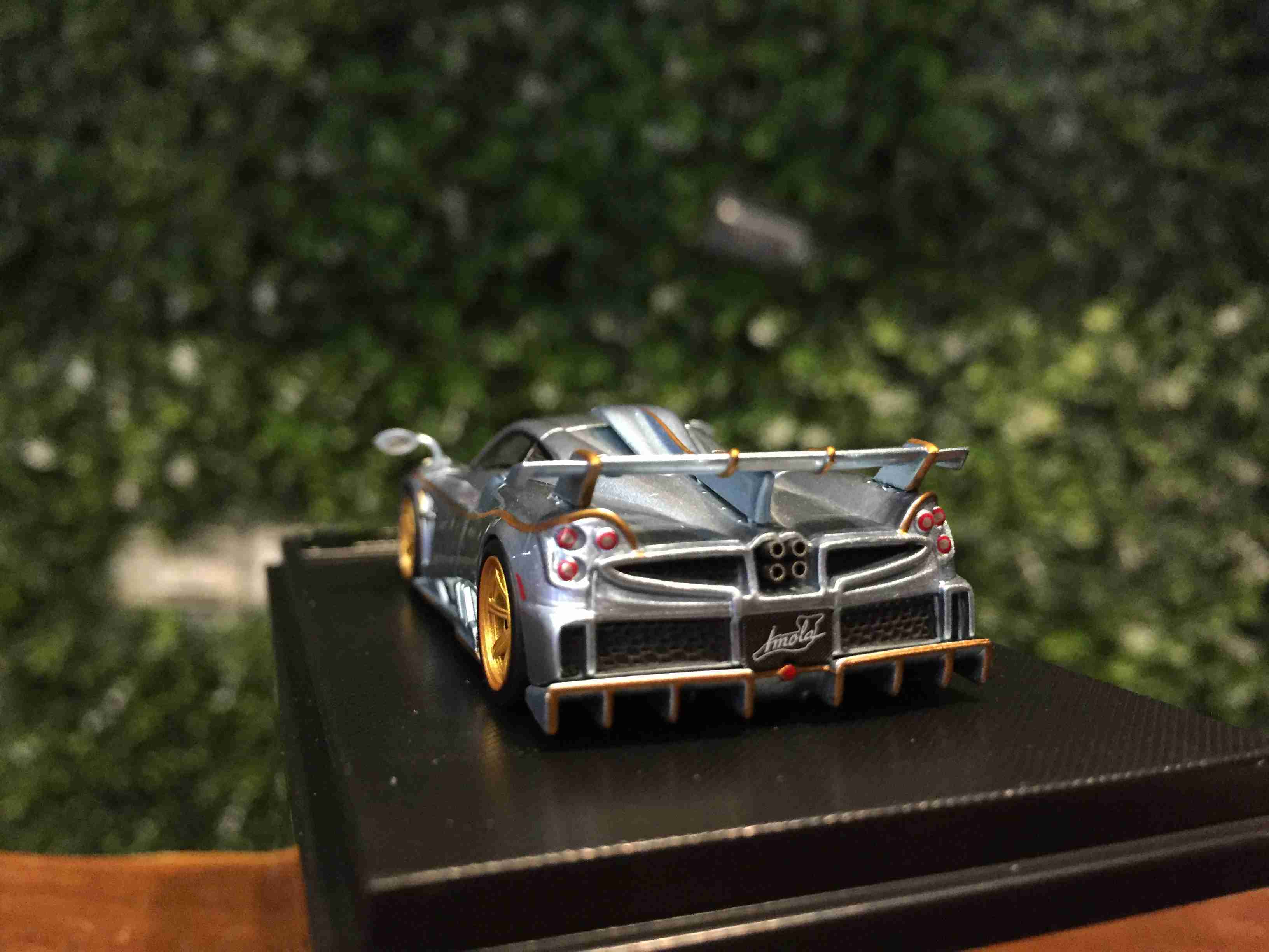 1/64 MC Pagani Huayra Imola SilverBlue【MGM】