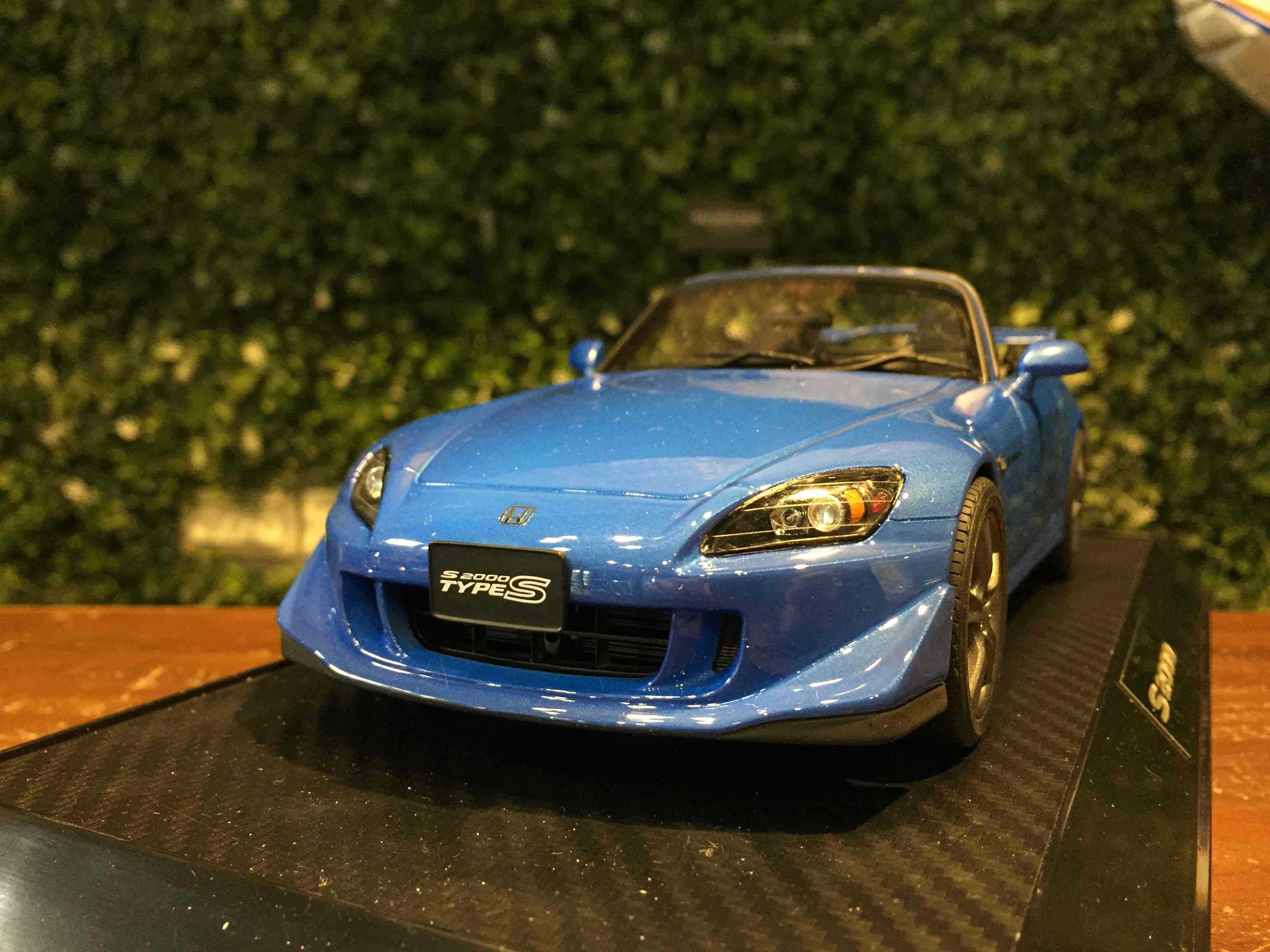 1/18 Hobby Japan Honda S2000 Type S Apex Blue HJ1810SBL【MGM