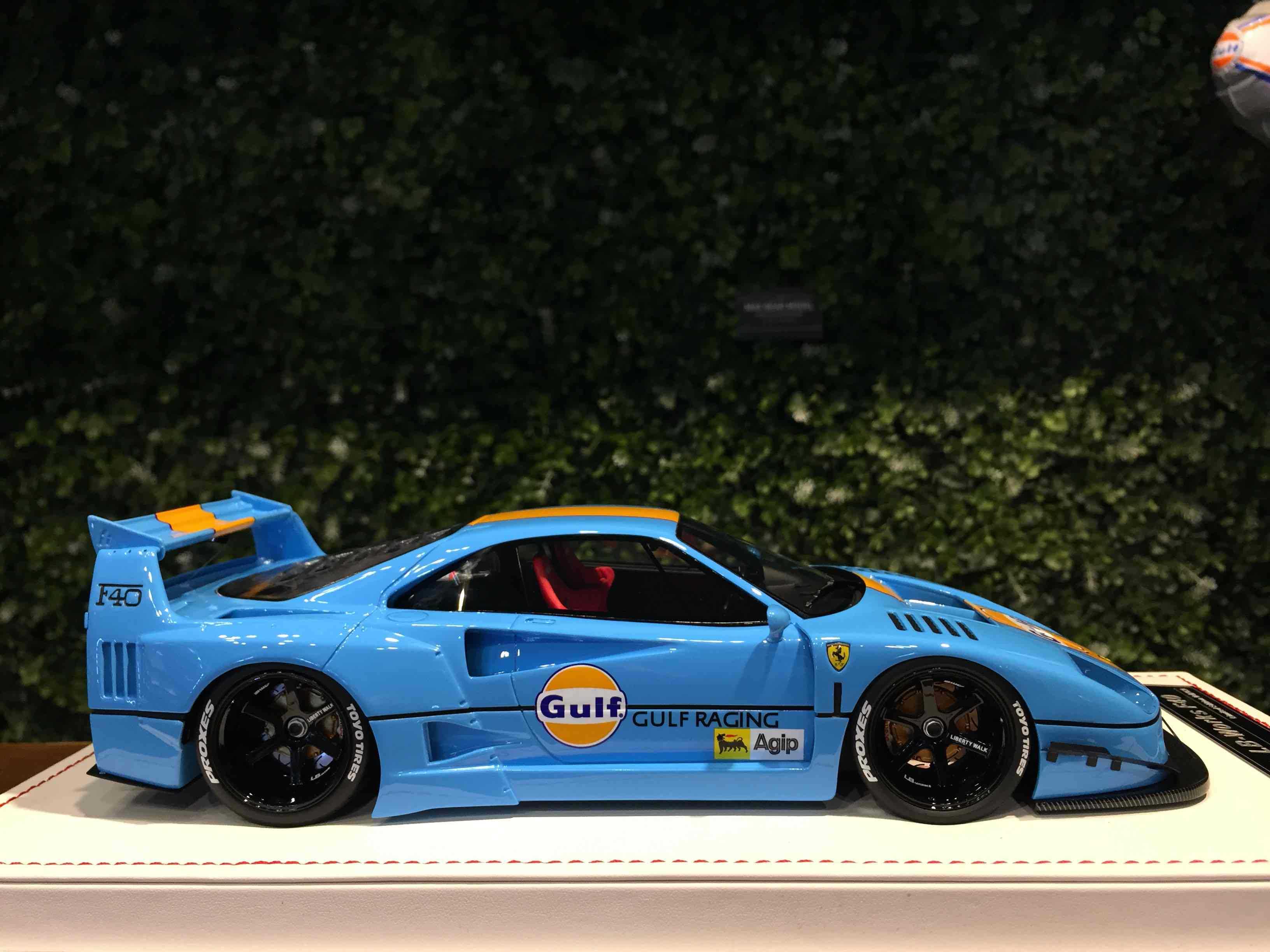 1/18 IVY LBWK Ferrari F40 Gulf IM1812E【MGM】