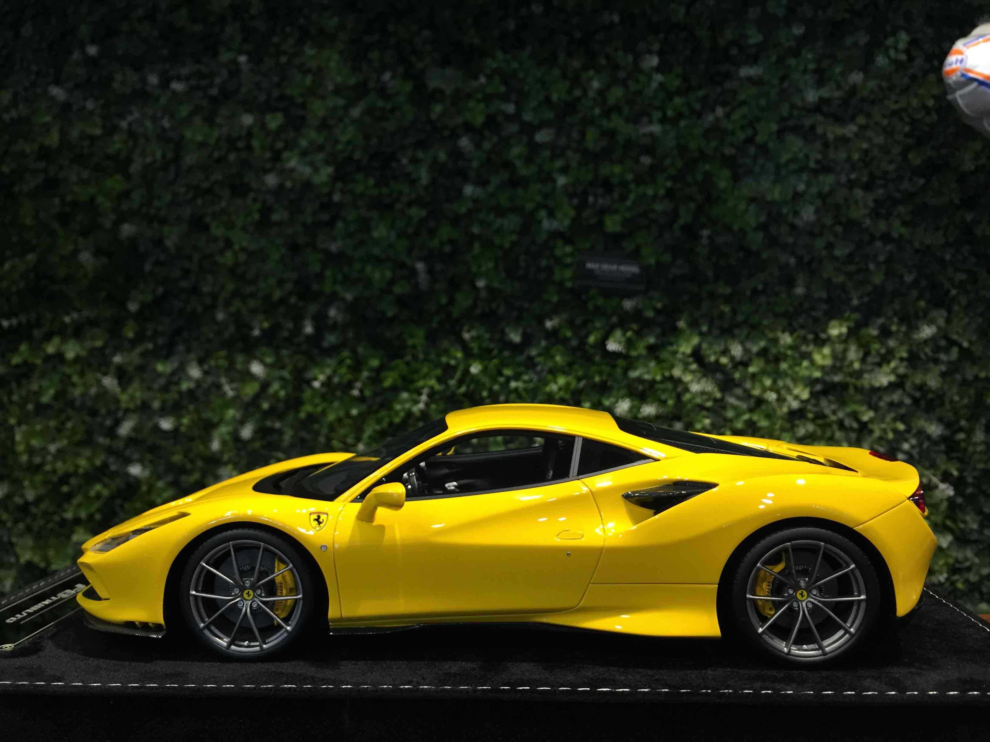 1/18 HH Model Ferrari F8 Tributo Speedy Yellow【MGM】