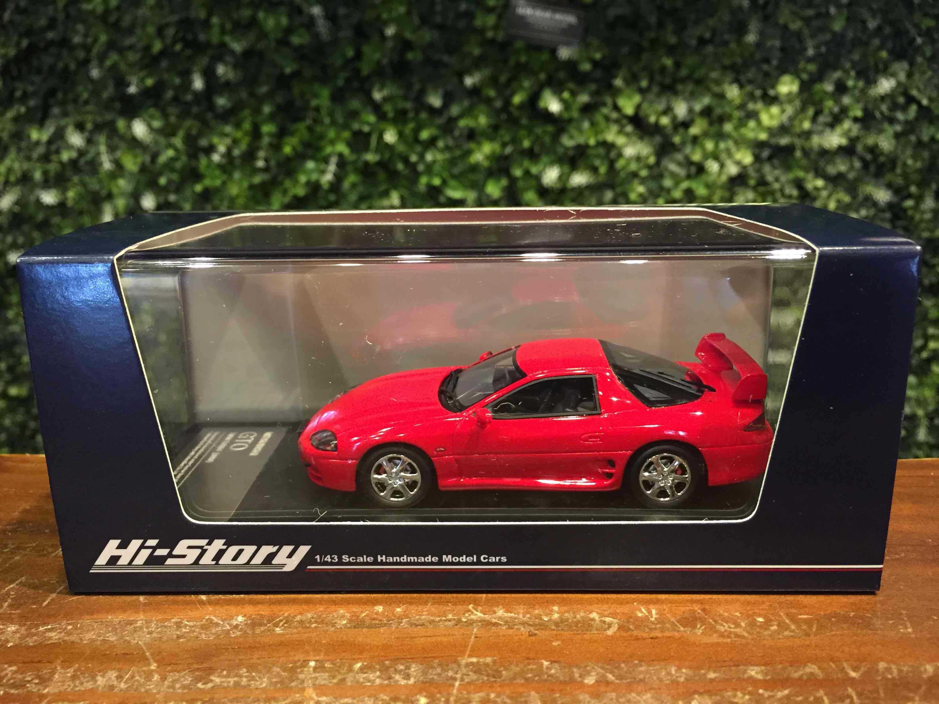 1/43 Hi-Story Mitsubishi GTO Twin Turbo 1998 HS442RE【MGM】